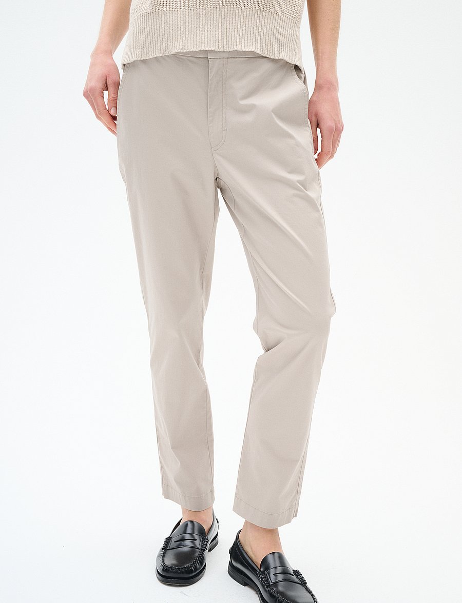 InWear - AnnaleeIW Long Pant - chino stila bikses - stone - 0