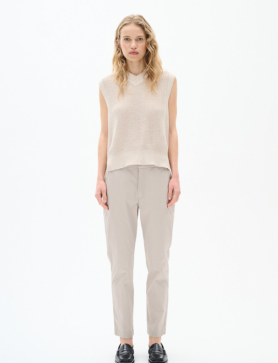 InWear - AnnaleeIW Long Pant - chino stila bikses - stone - 3