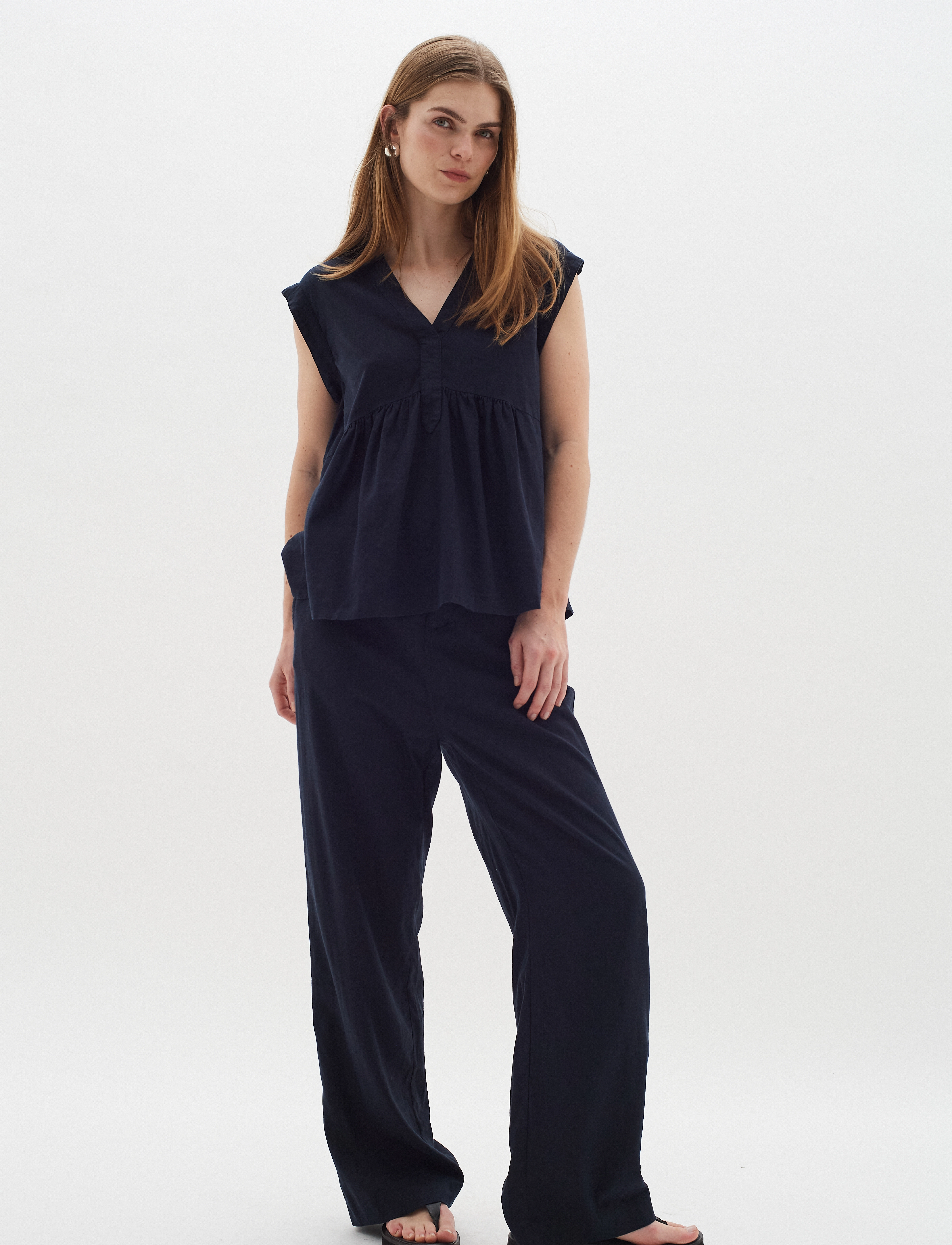 InWear - EllieIW V-Top - marine blue - 3