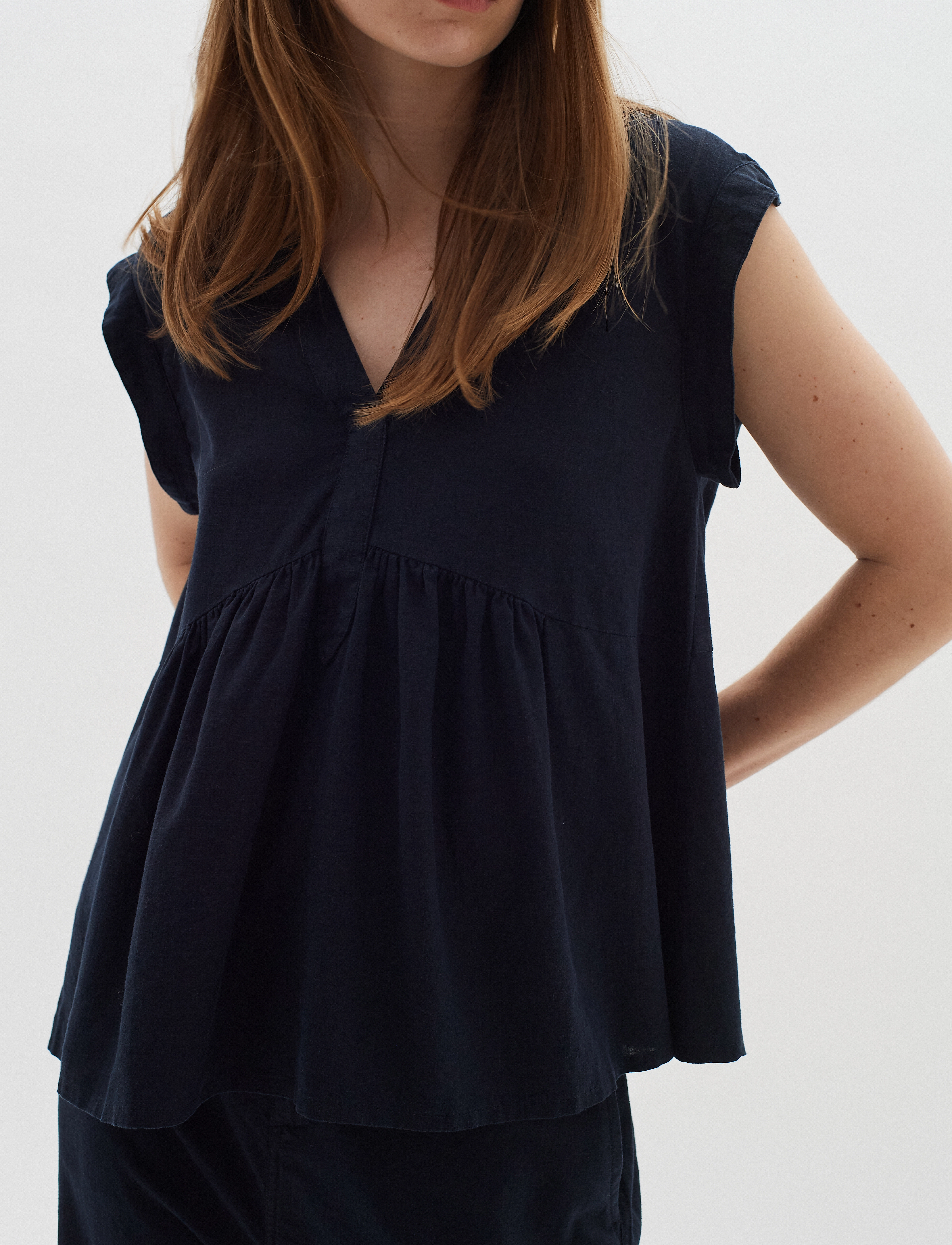 InWear - EllieIW V-Top - marine blue - 4
