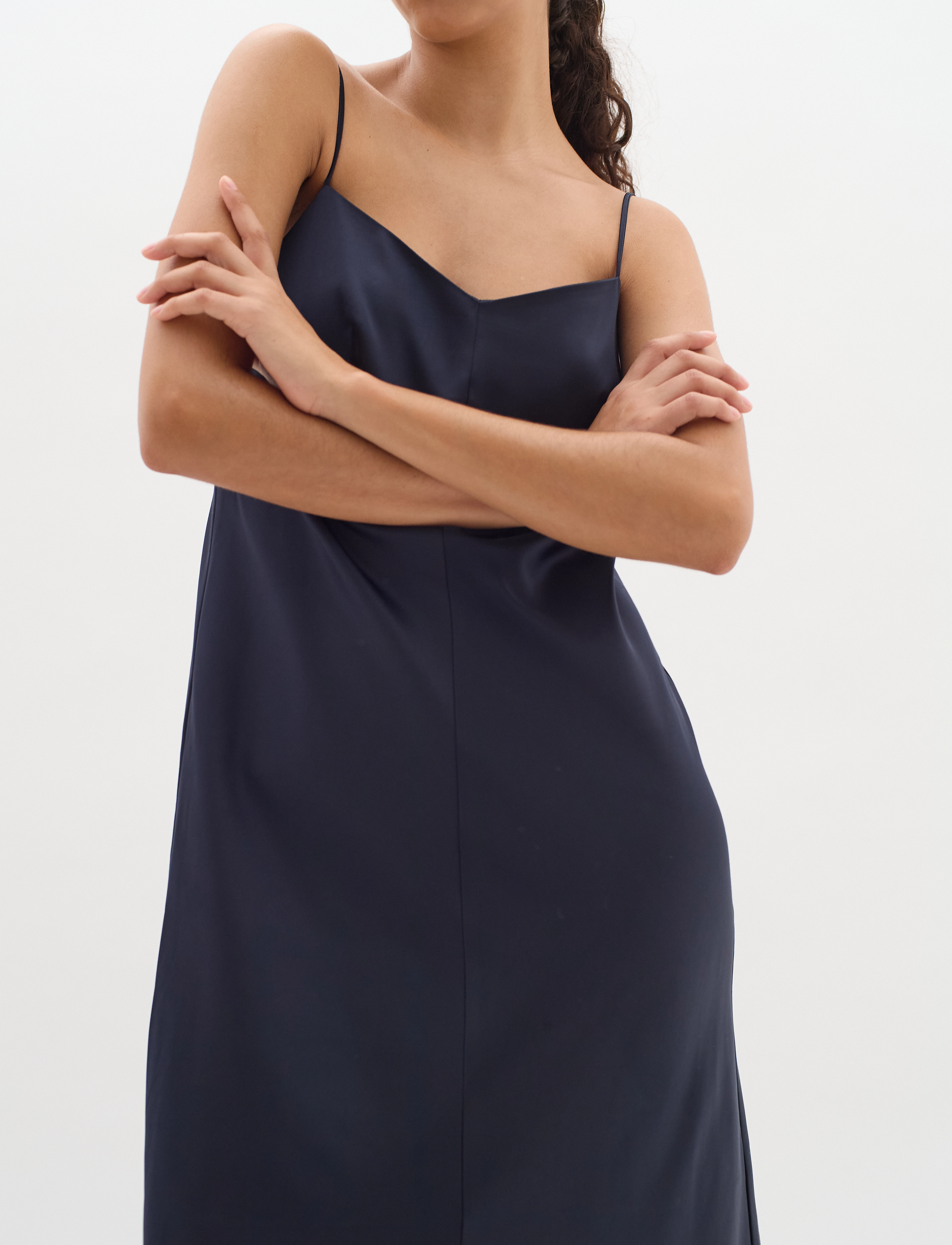 InWear XilkyIW Strap Dress - Slip kjoler - MARINE BLUE / navy