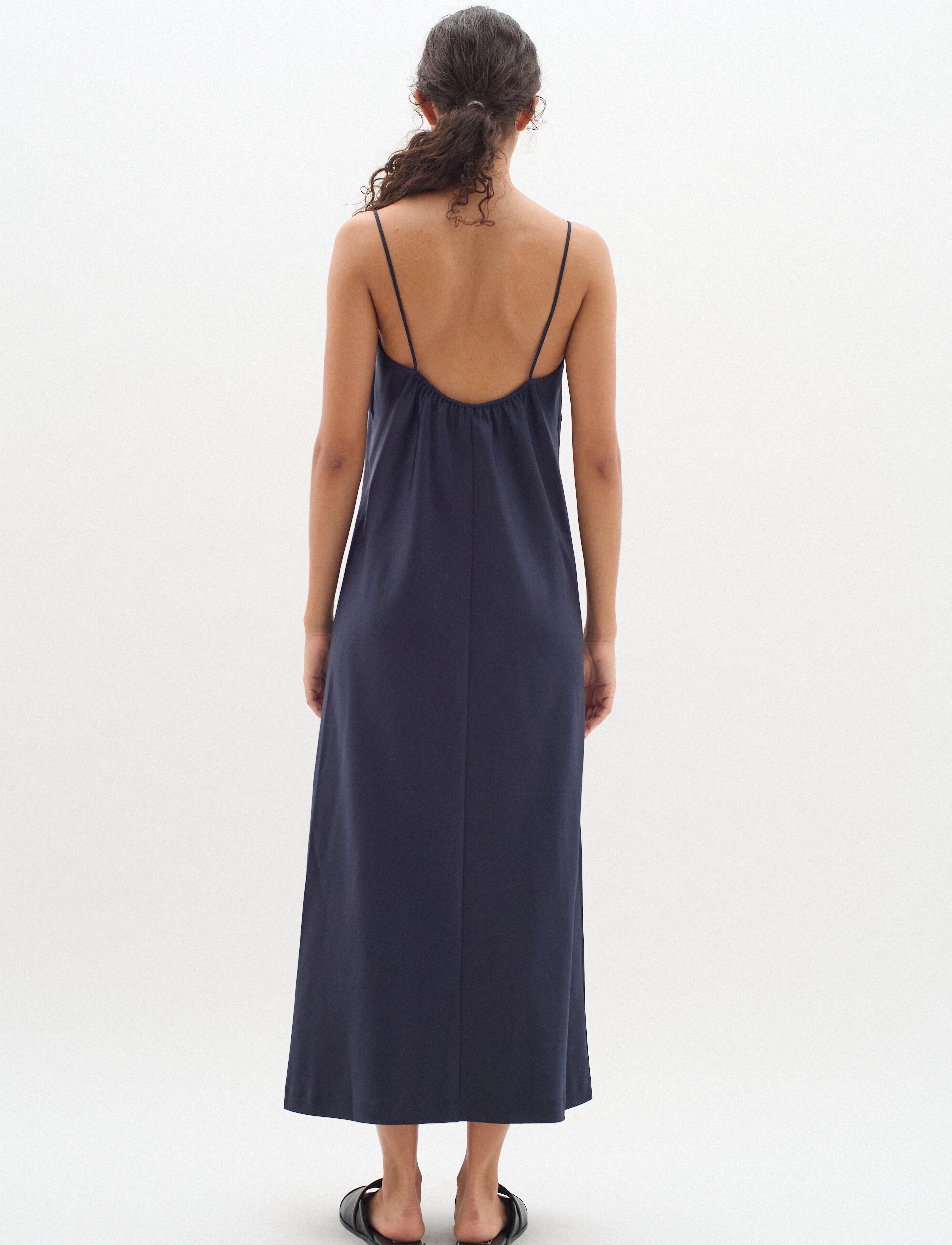 InWear - XilkyIW Strap Dress - slip kjoler - marine blue - 4