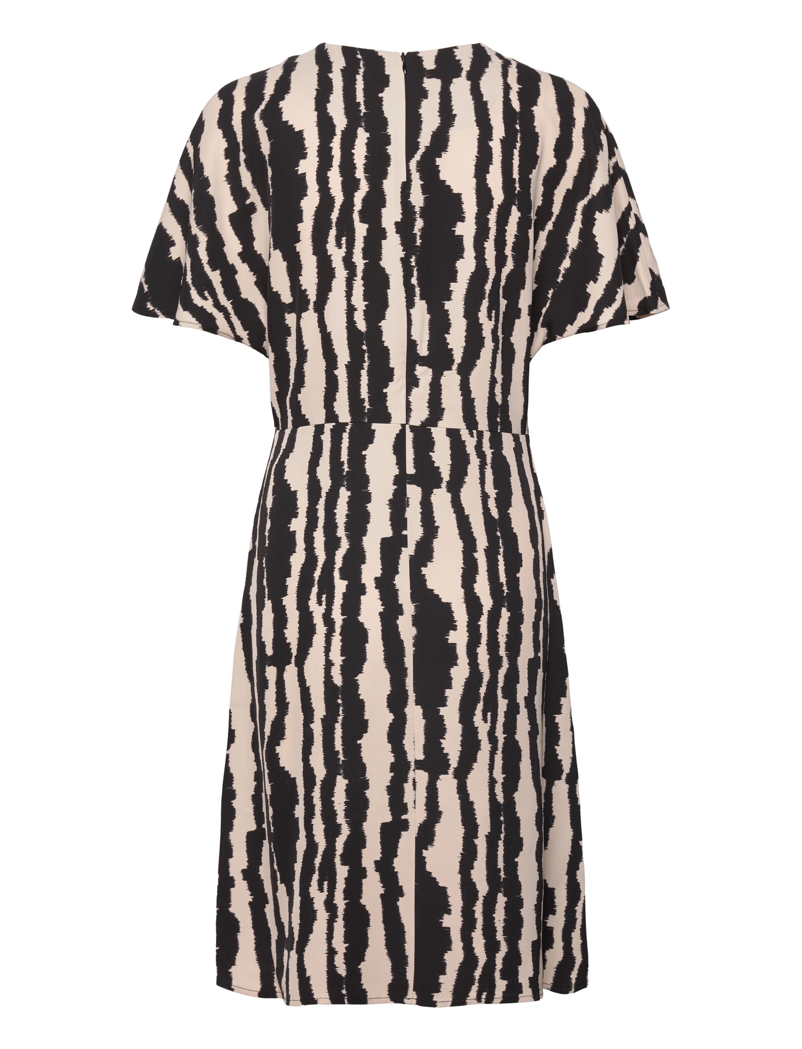 InWear - XeeniaIW Short Dress - midi kjoler - non color small scratch stripe - 2