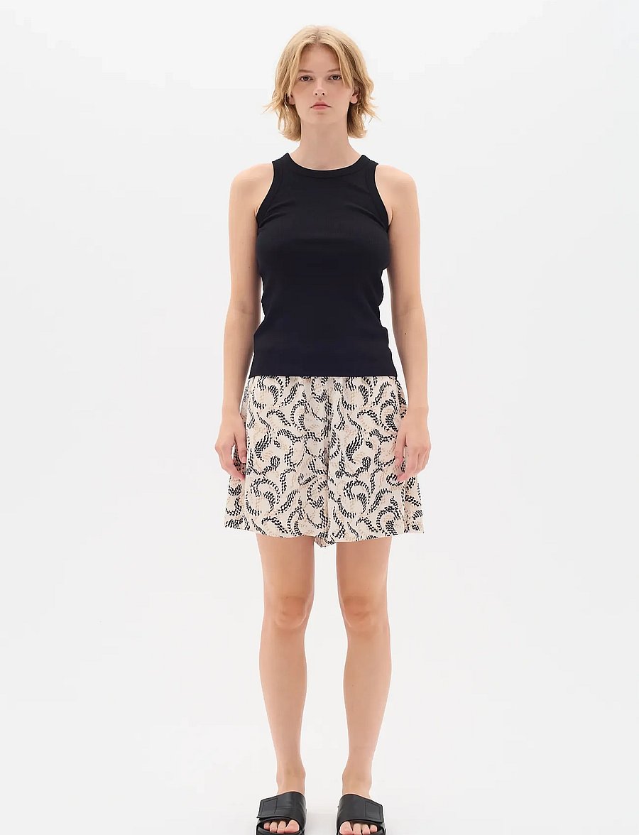 InWear - LolahIW Base Tank Top - varrukateta topid - black - 3