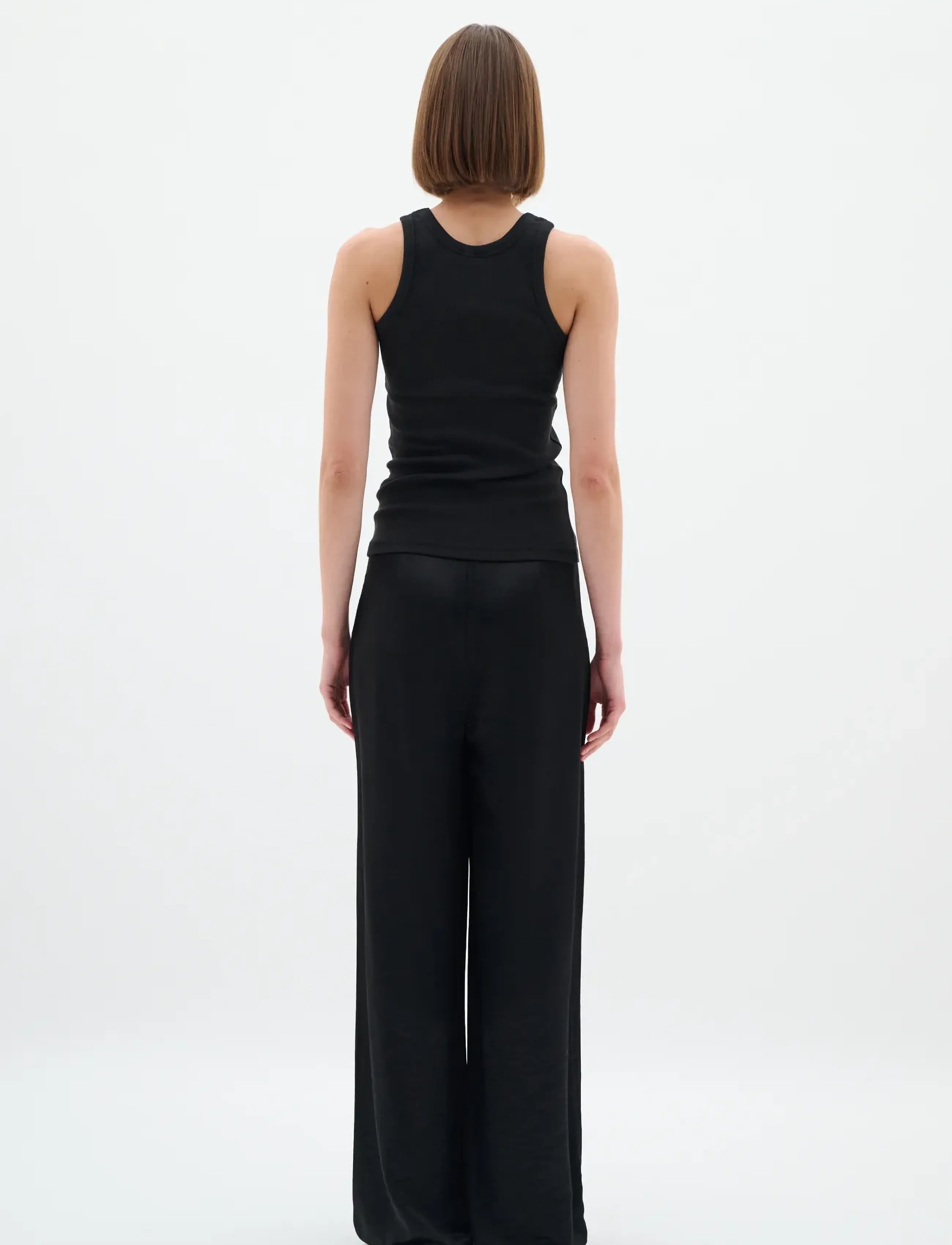 InWear - LolahIW Base Tank Top - tanktops - black - 4