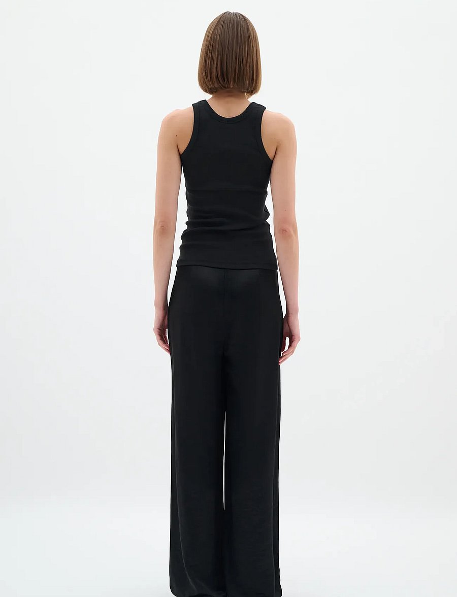 InWear - LolahIW Base Tank Top - varrukateta topid - black - 4