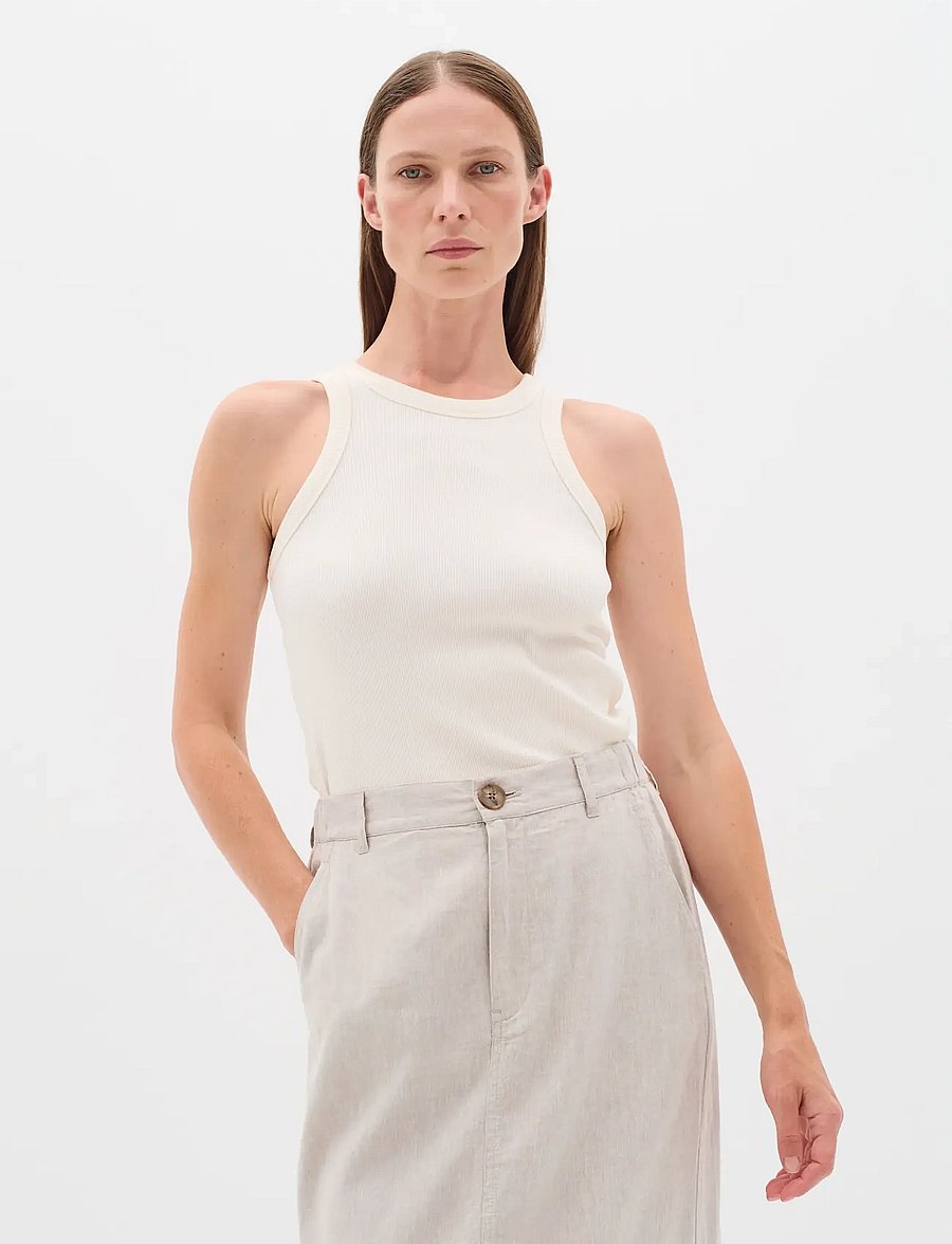 InWear - LolahIW Base Tank Top - Ärmellose tops - whisper white - 0
