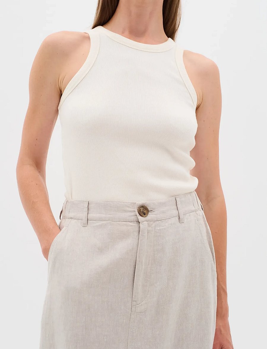 InWear - LolahIW Base Tank Top - Ärmellose tops - whisper white - 5