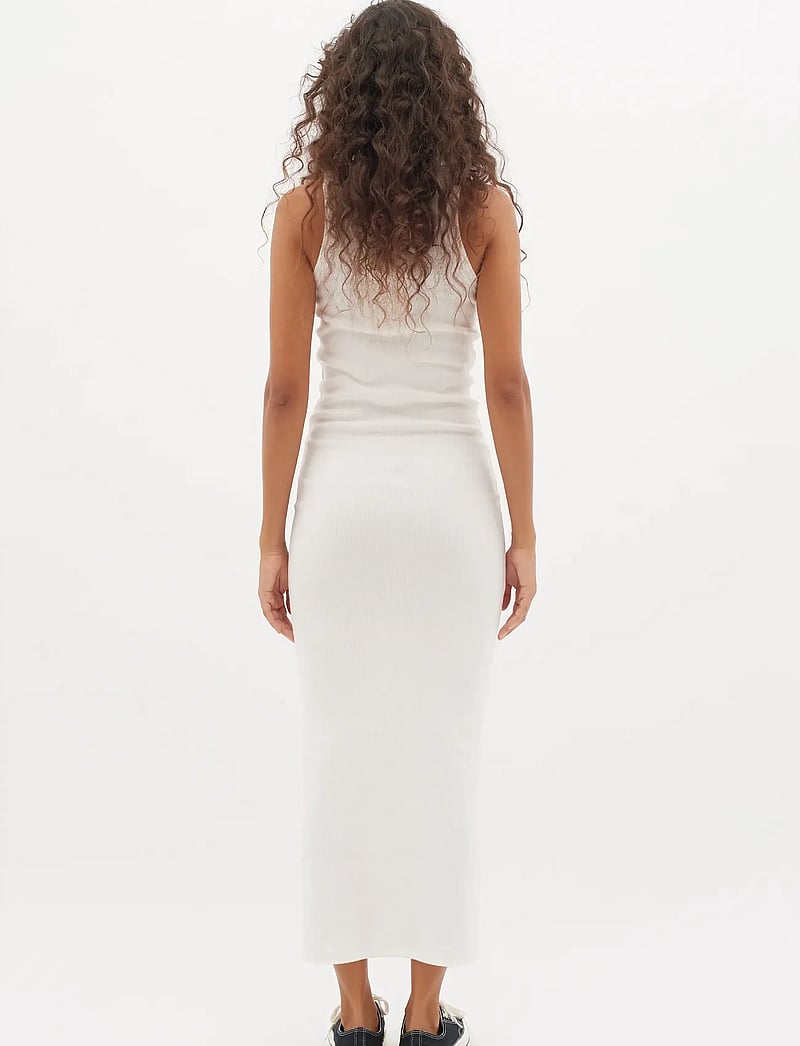InWear - LolahIW Base Tank Dress - bodycon dresses - whisper white - 4