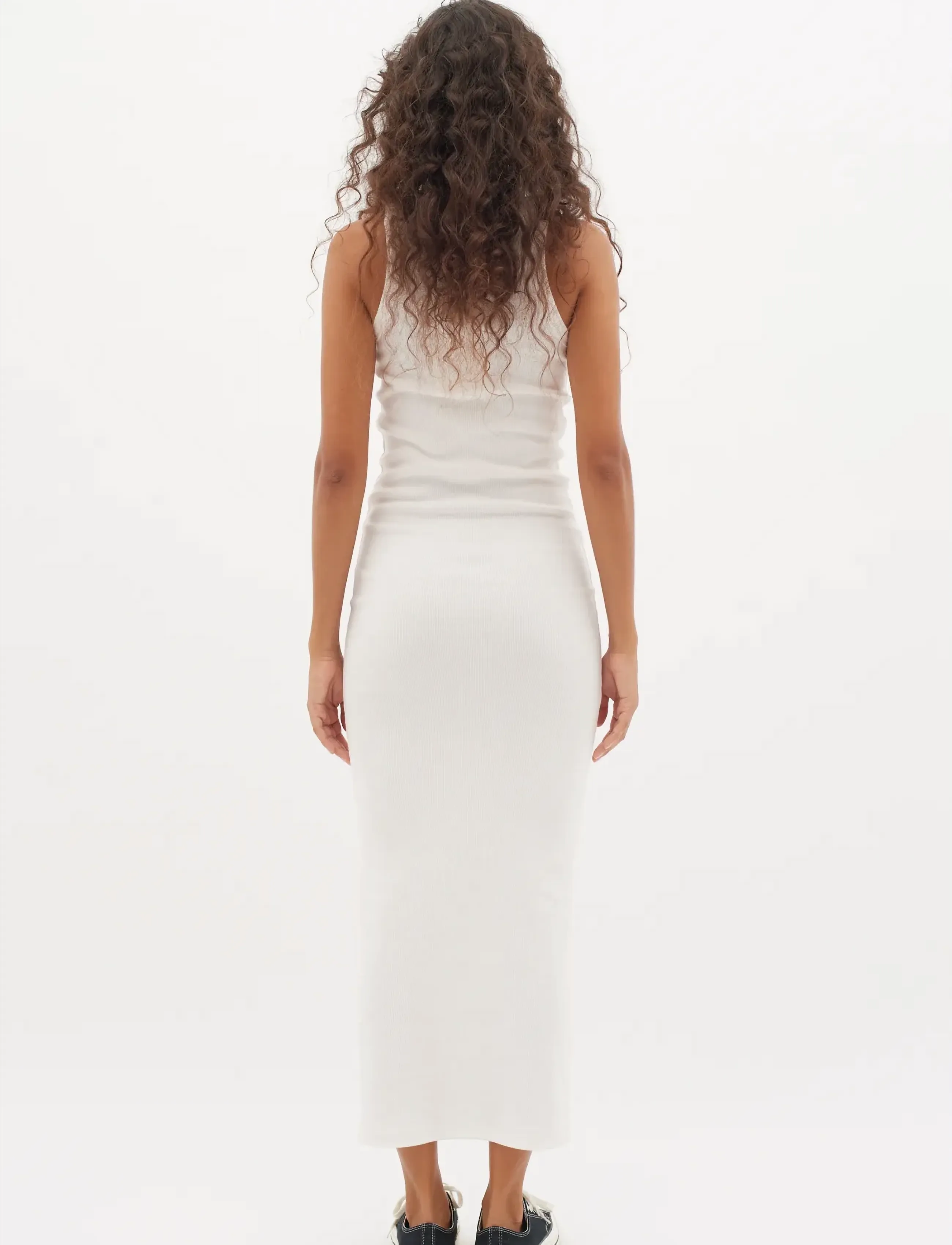 InWear - LolahIW Base Tank Dress - stramme kjoler - whisper white - 4