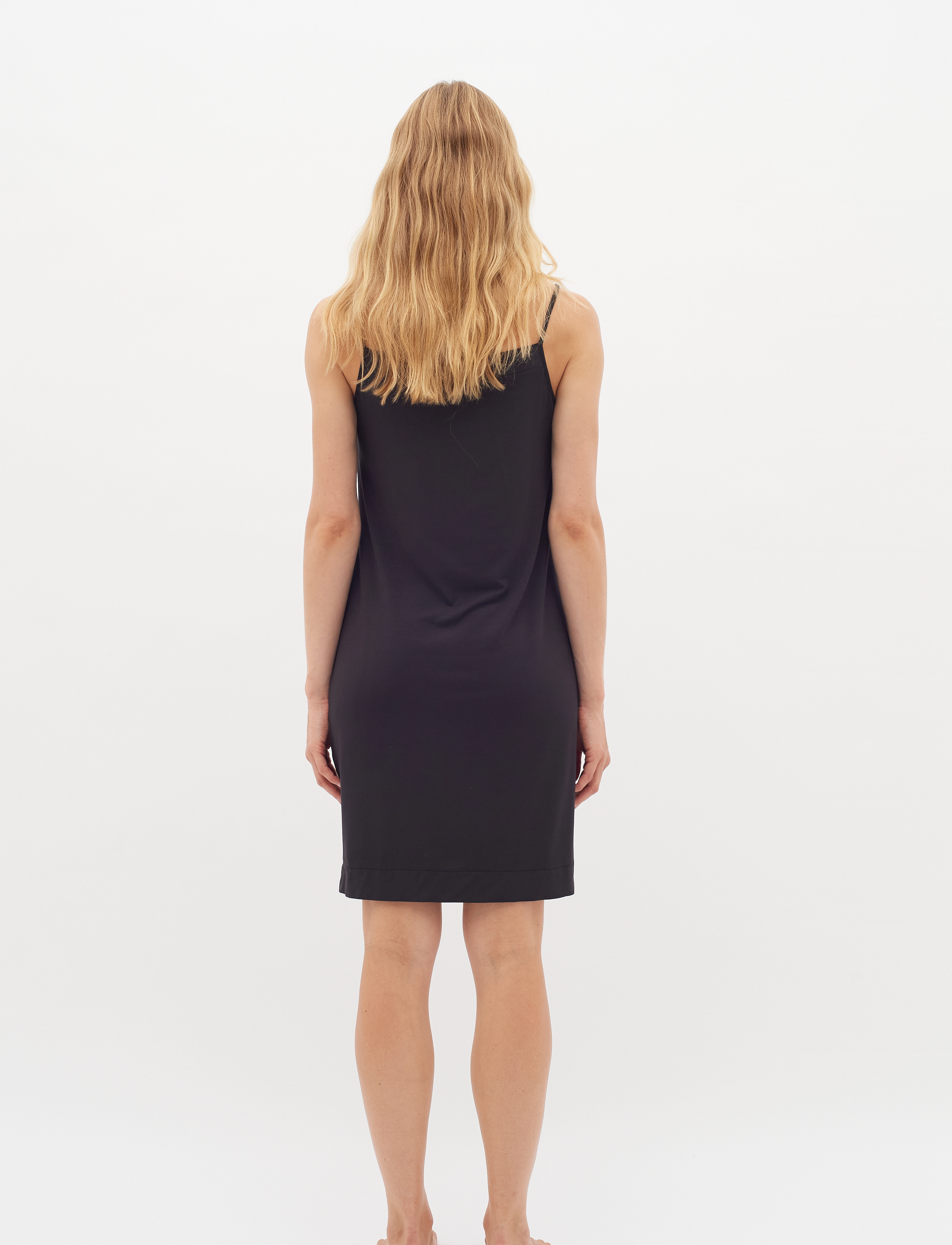 InWear - LilIW Base Slip Dress - slip kleitas - black - 4