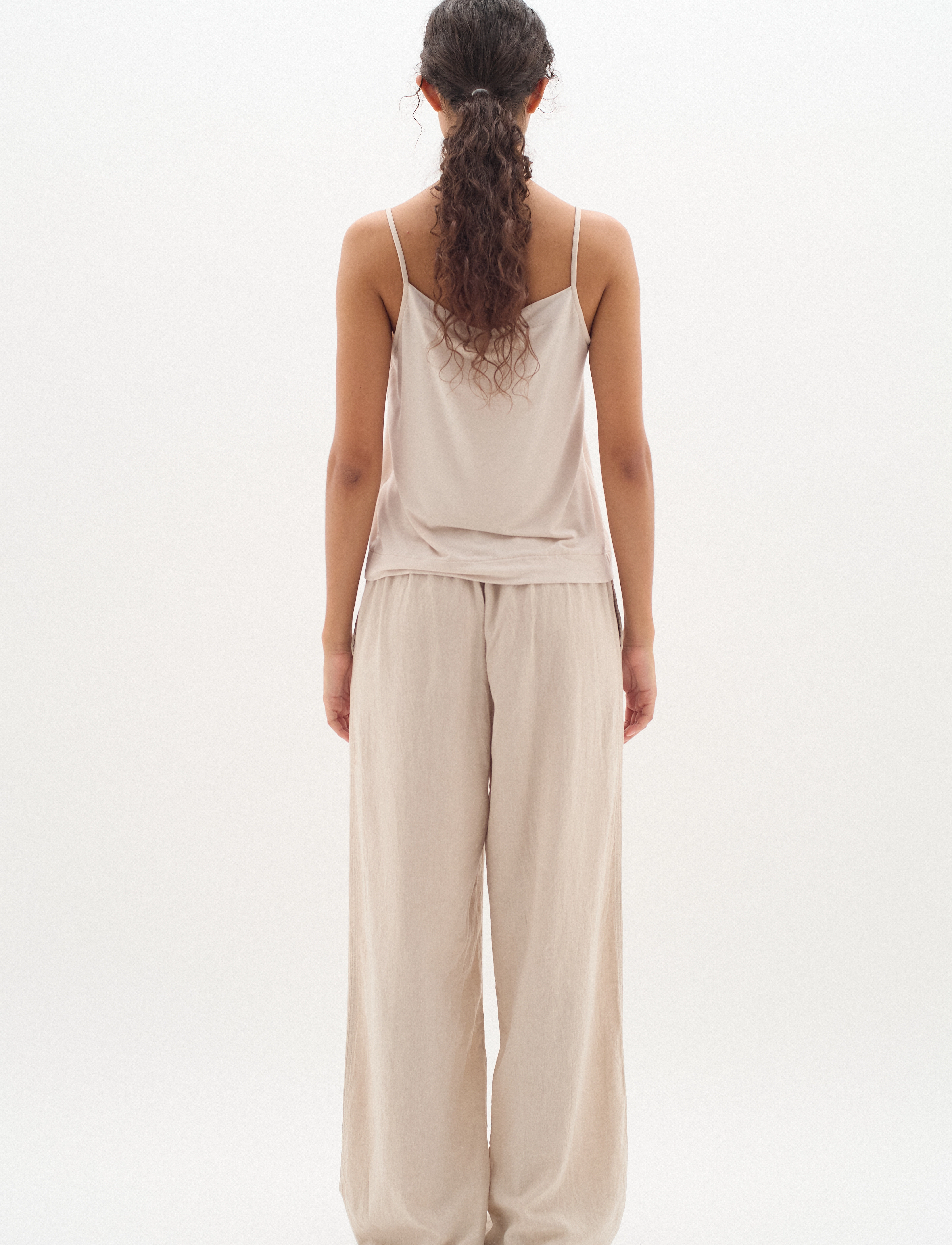 InWear - LilIW Base Camisole - hihattomat paidat - haze - 4
