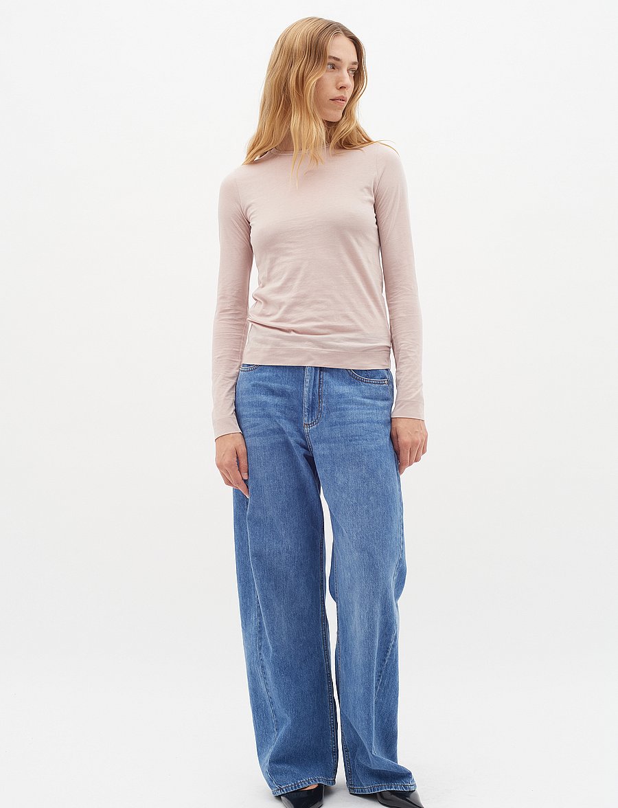 InWear - LegendIW Base LS - long-sleeved tops - dusty blush - 3