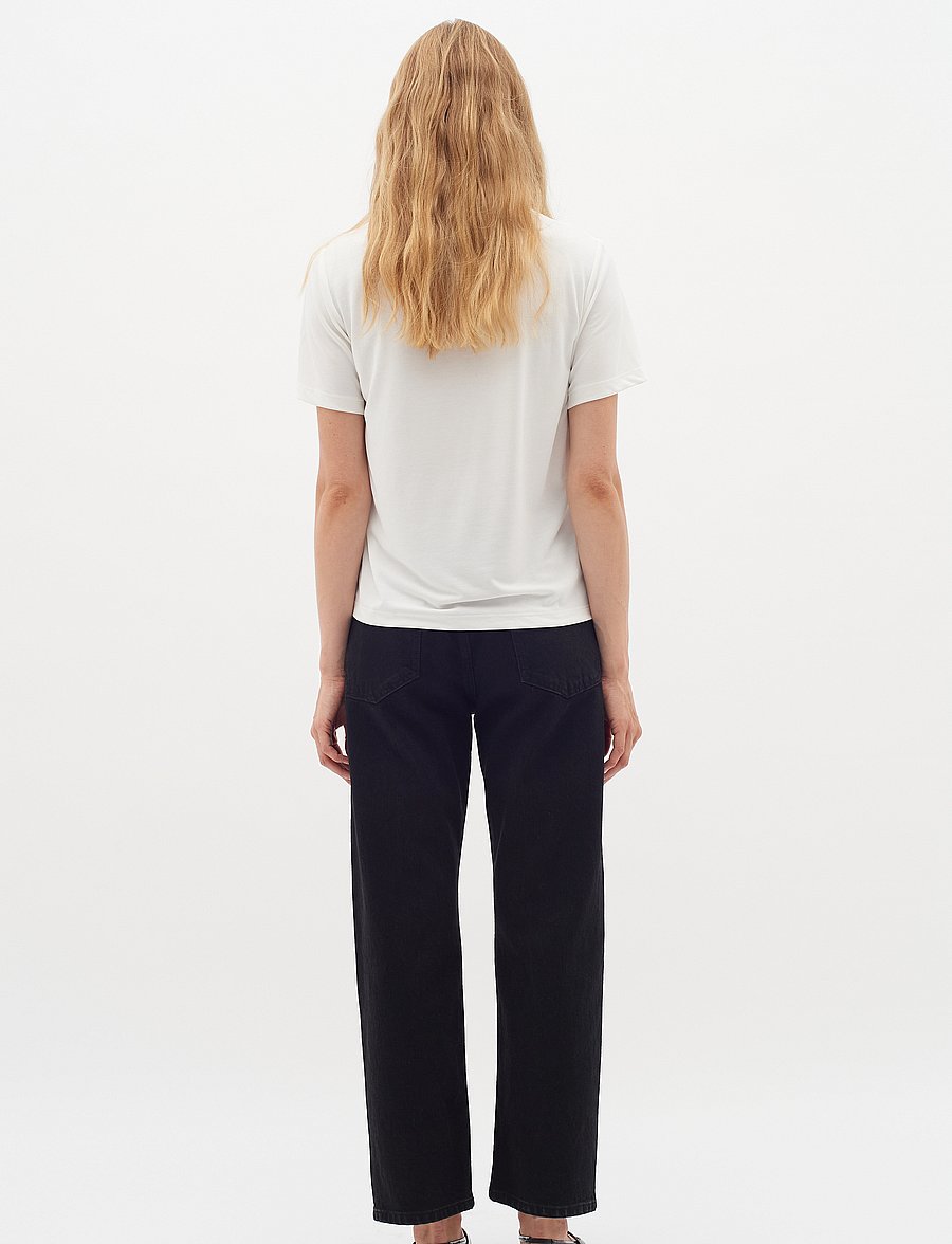 InWear - LilianaIW Base Tee - t-shirts - whisper white - 4