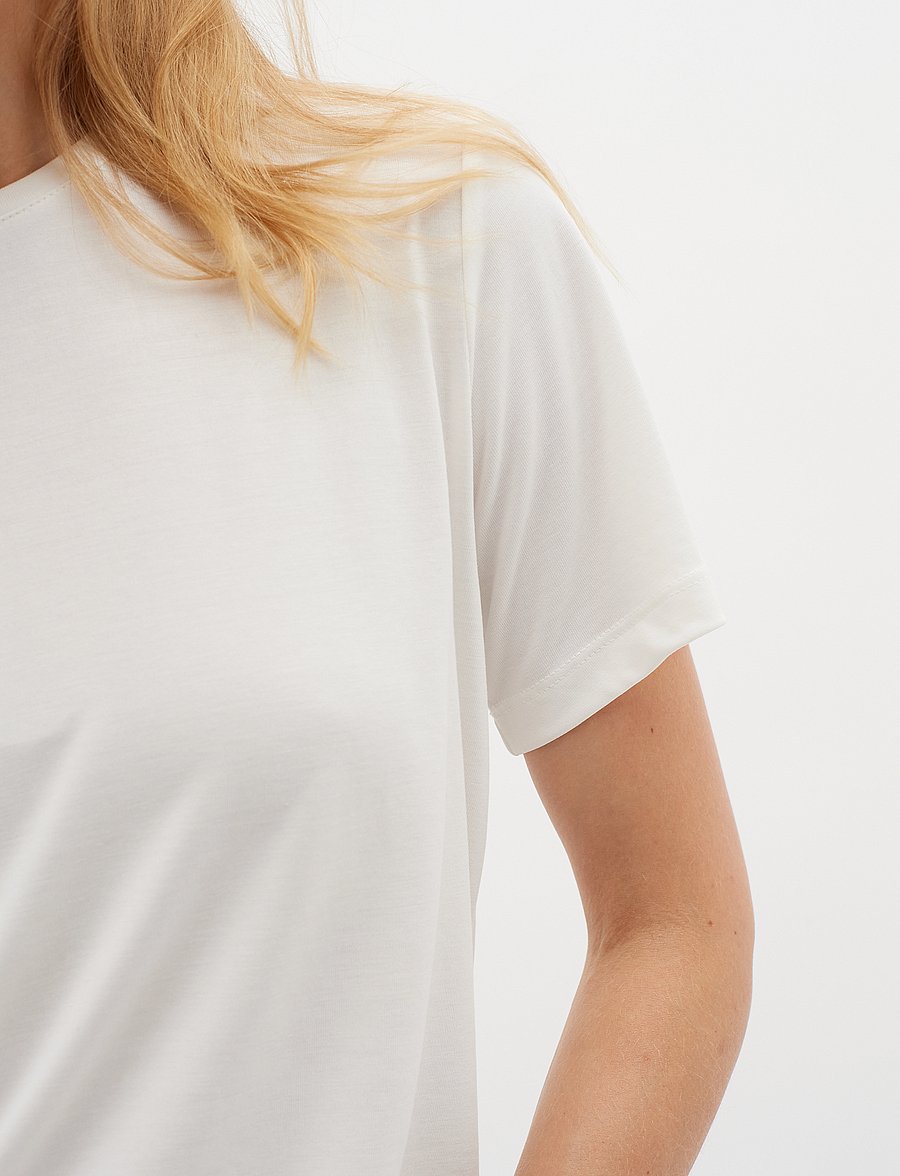 InWear - LilianaIW Base Tee - t-shirts - whisper white - 5