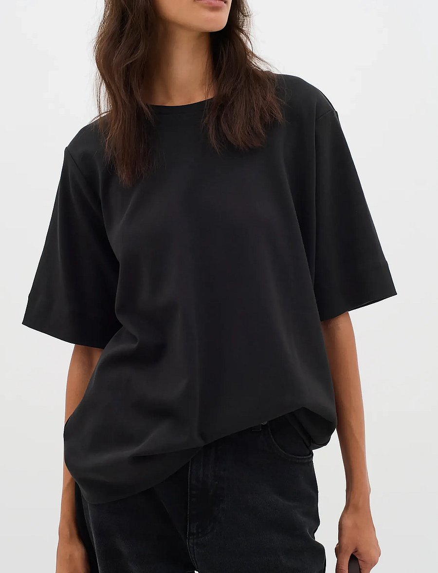 InWear - LukeIW Base Boxy - t-skjorter - black - 5