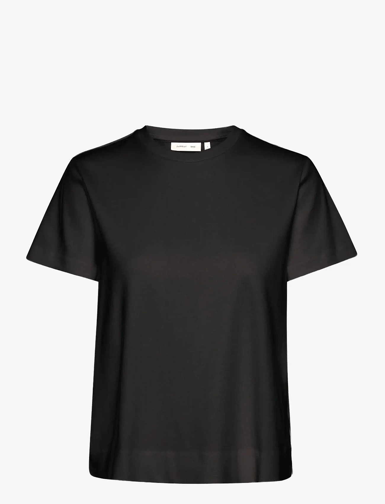 InWear - LukeIW Base Tee - t-shirts - black - 1