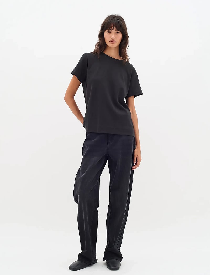 InWear - LukeIW Base Tee - t-shirts - black - 3