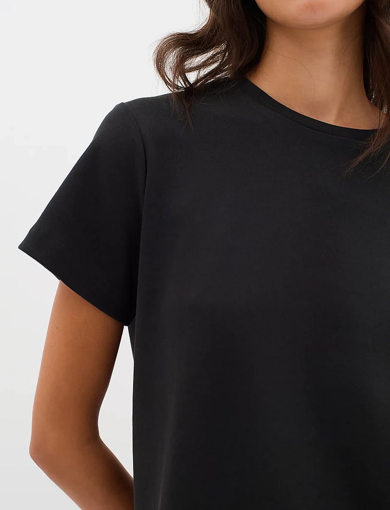 InWear - LukeIW Base Tee - t-shirts - black - 5
