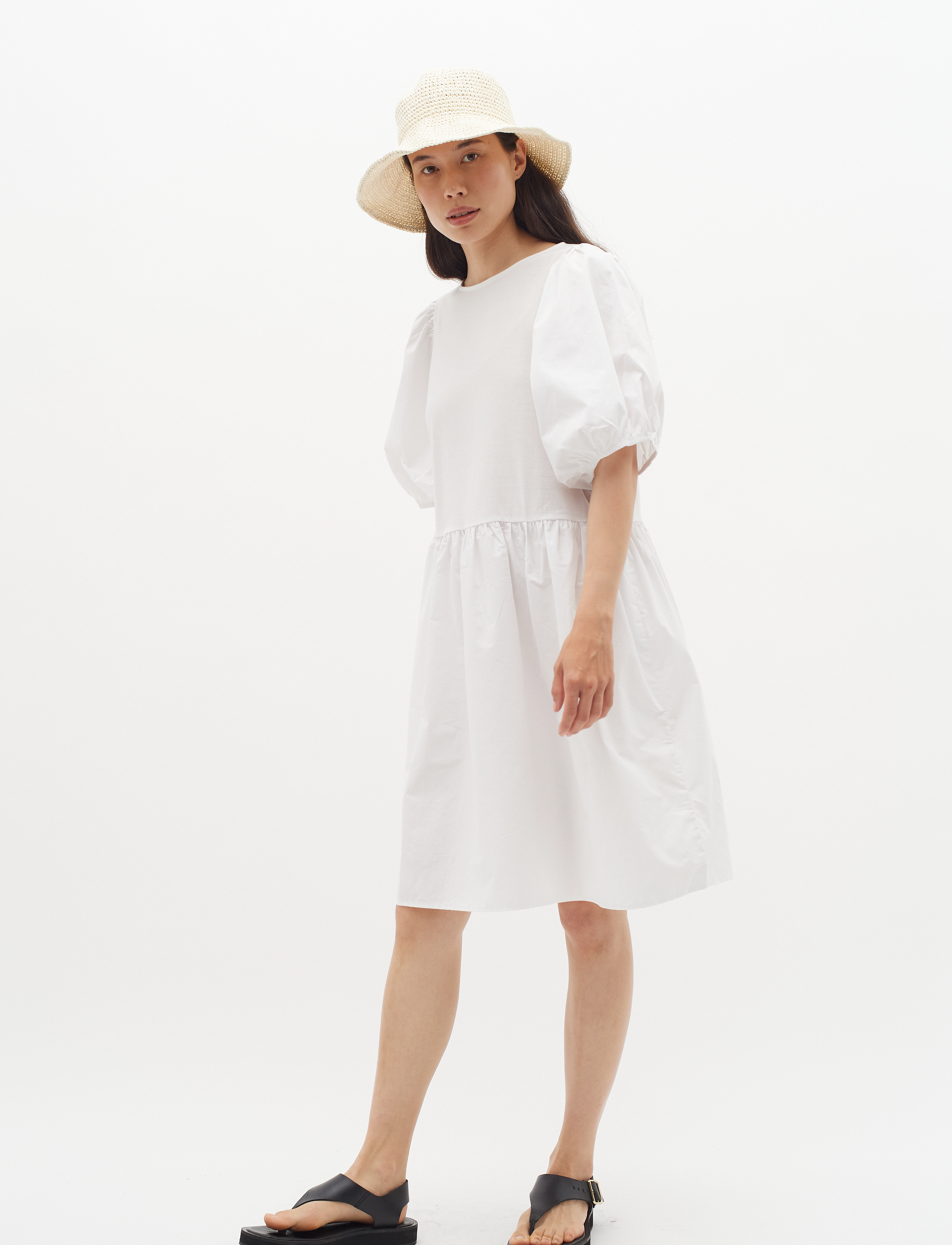 InWear - EnvaIW Dress - sommerkjoler - pure white - 3