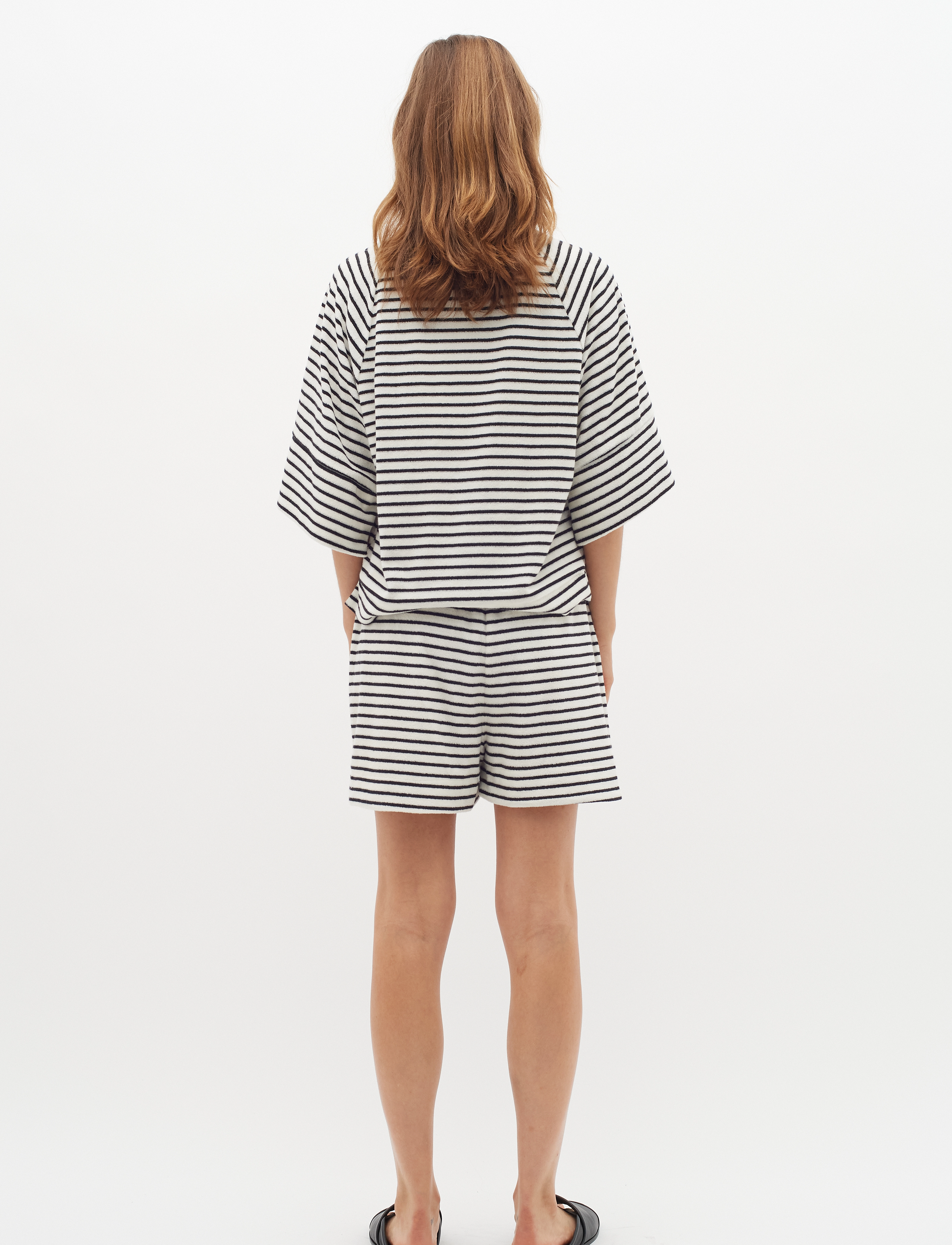 InWear - EmuIW VenetiaIW Shorts - whisper white / black - 4
