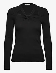 InWear - PukIW Long Sleeve - långärmade skjortor - black - 0