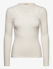 InWear - PukIW Long Sleeve - pitkähihaiset paidat - whisper white - 0