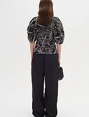 InWear - HodgeIW Blouse - short-sleeved blouses - black / whisper white - 4