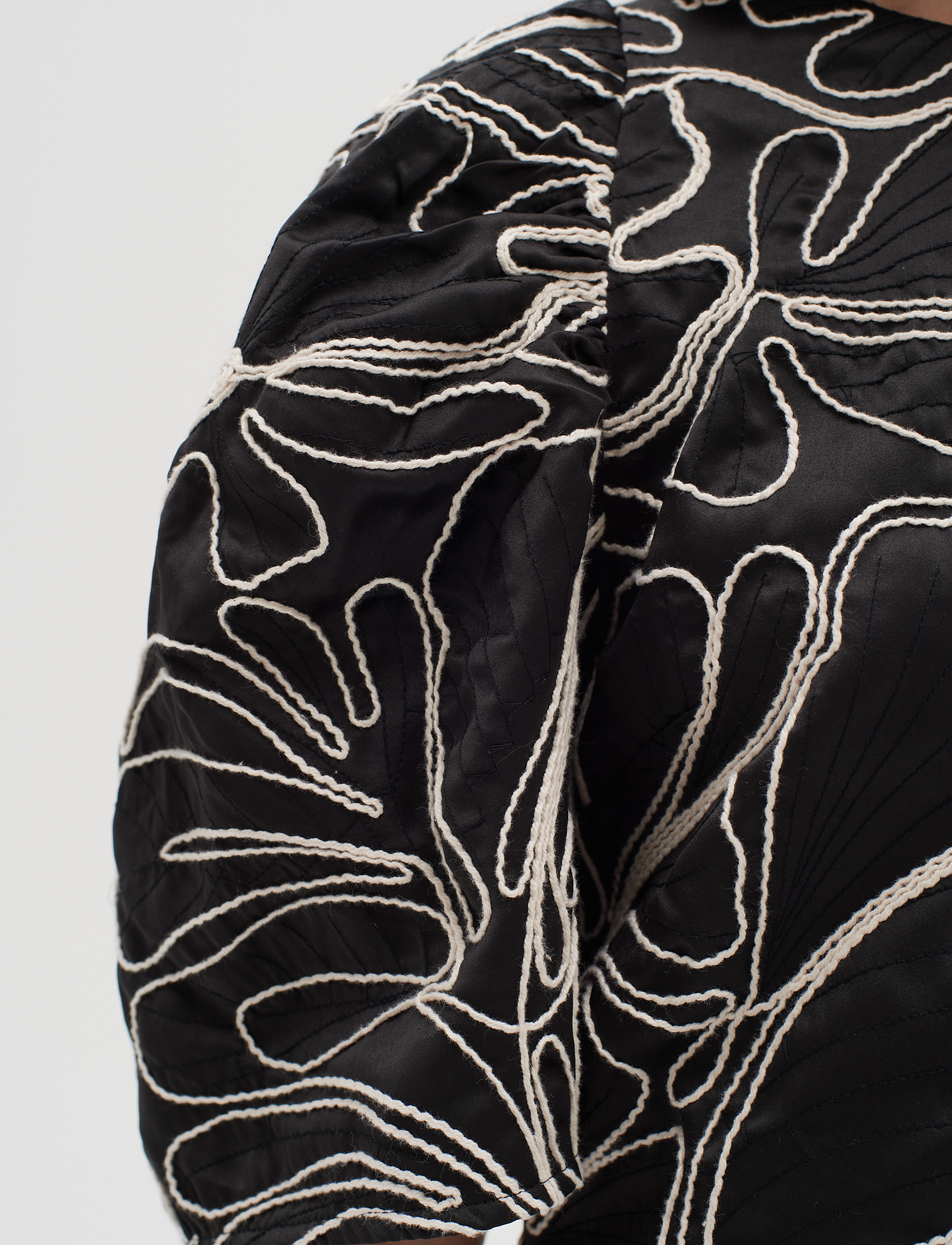 InWear - HodgeIW Blouse - kortärmade blusar - black / whisper white - 5