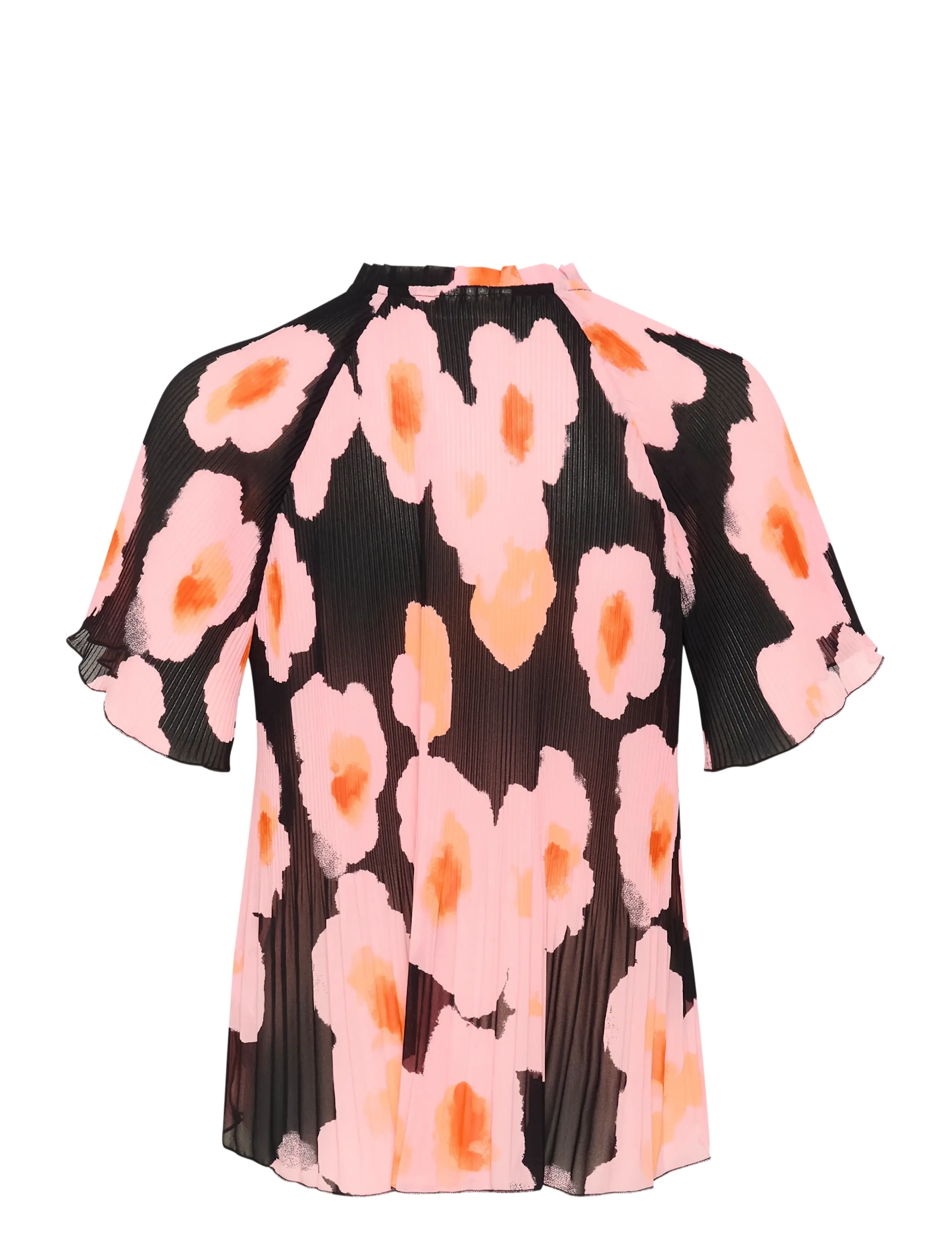 InWear - HendraIW Top - kortärmade blusar - pink poetic flower - 2