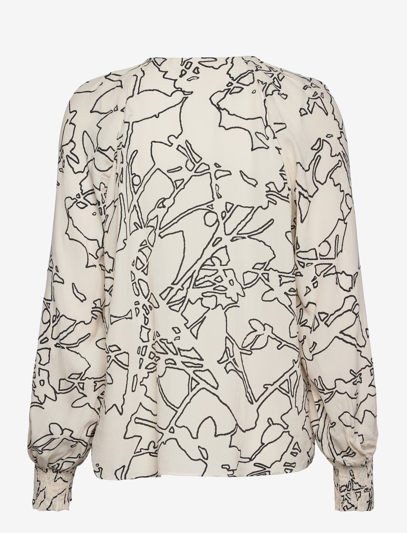 InWear - BaitiIW Blouse - pikkade varrukatega pluusid - noncolor silhuette lines - 2