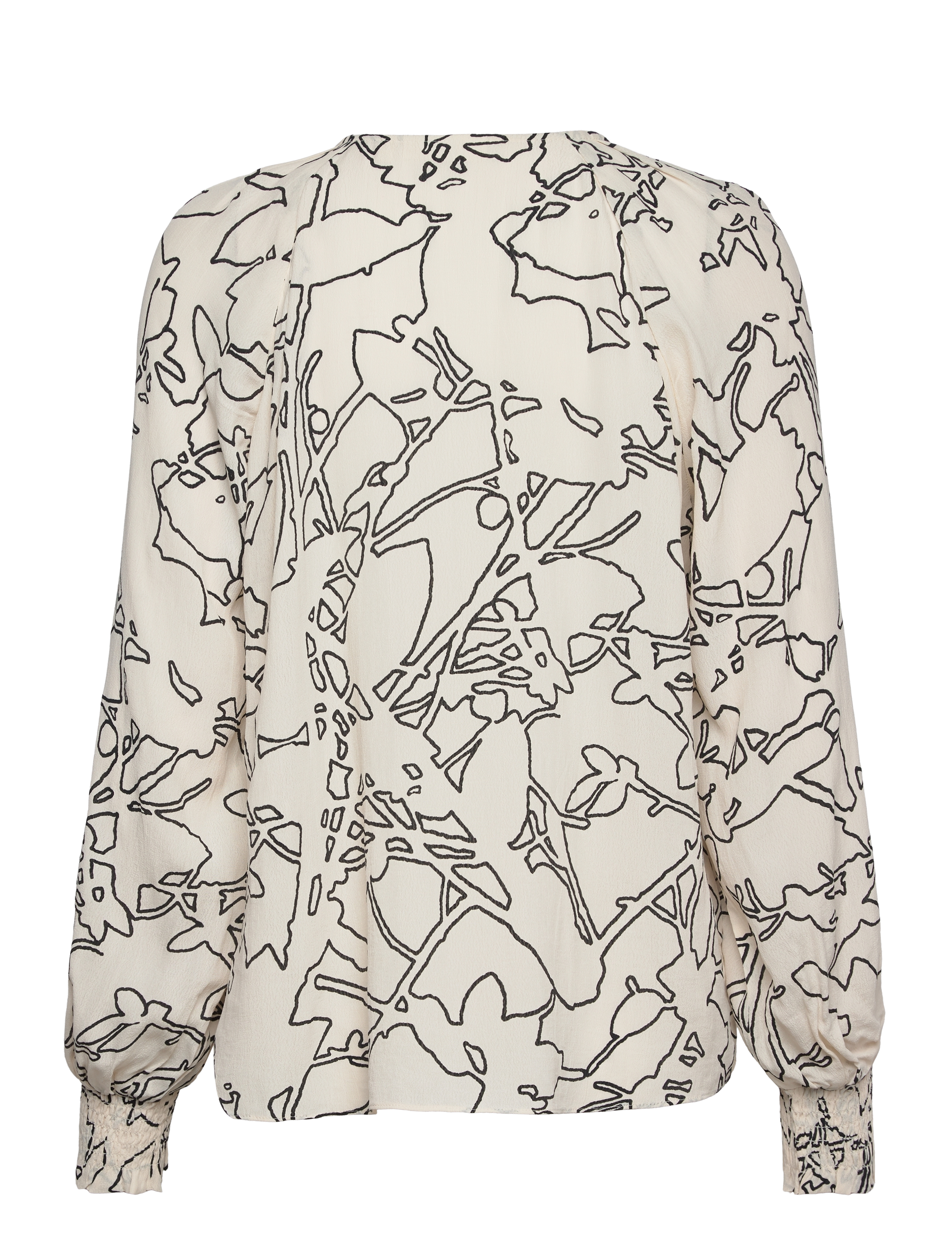 InWear - BaitiIW Blouse - langærmede bluser - noncolor silhuette lines - 2
