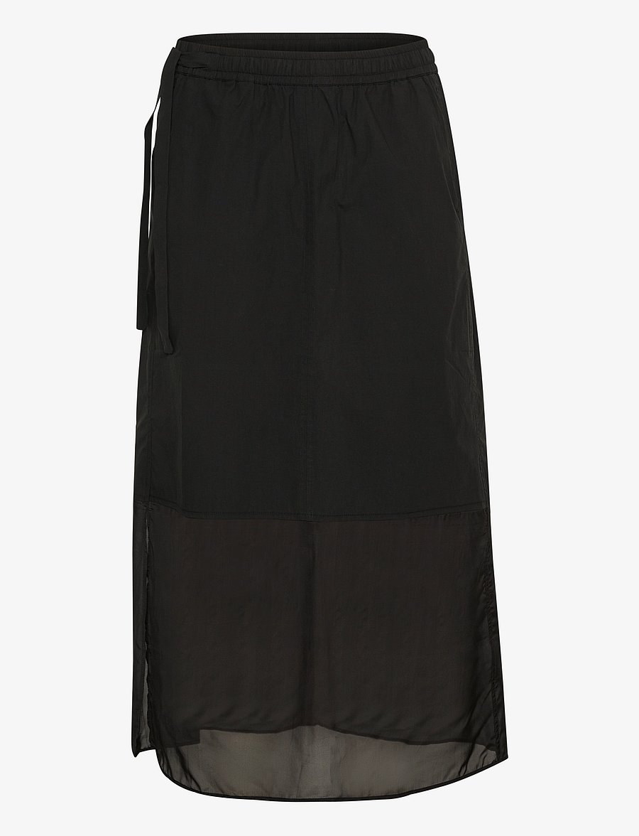 InWear - BurrellIW Skirt - midi nederdele - black - 1