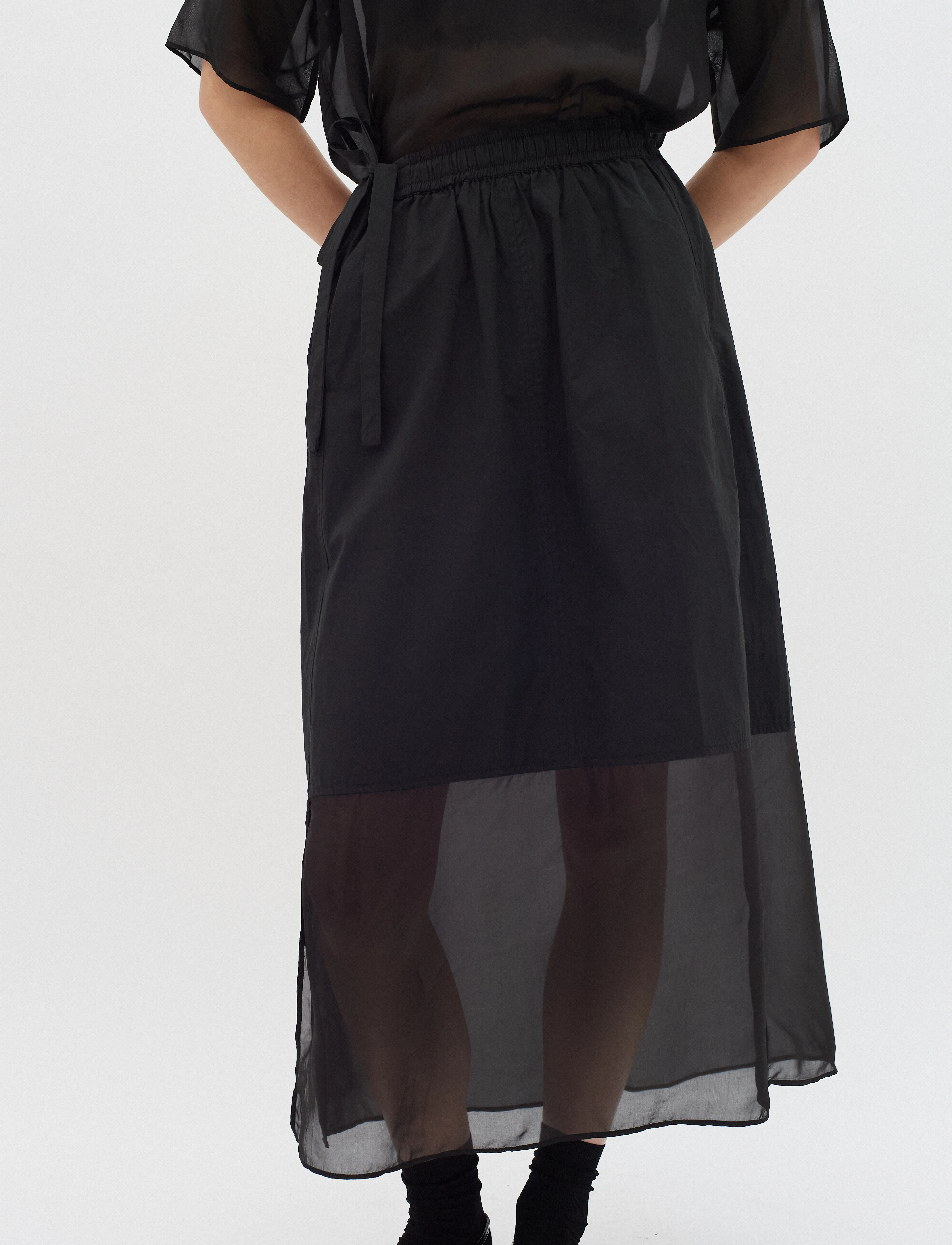 InWear BurrellIW Skirt - Nederdele - BLACK / black