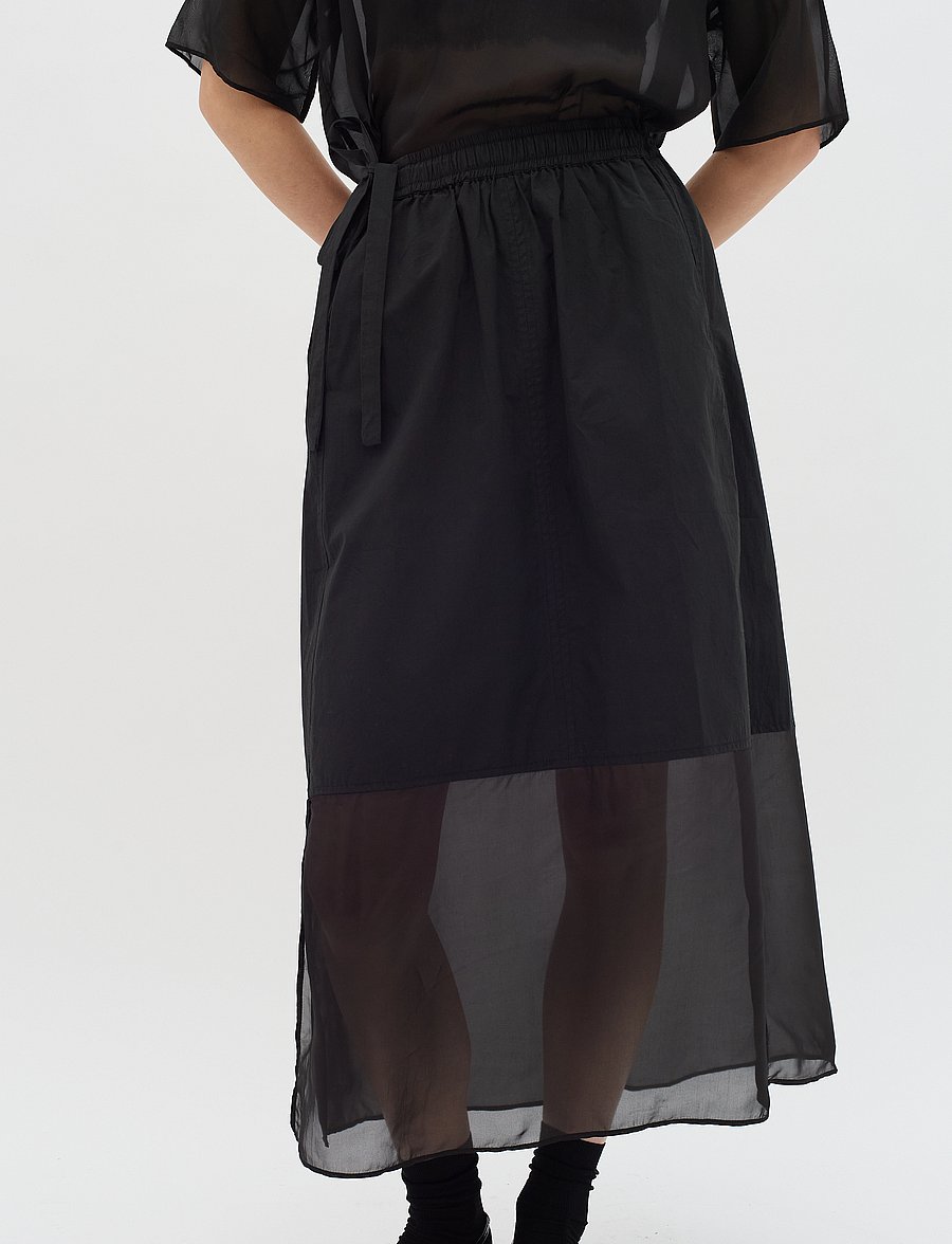 InWear - BurrellIW Skirt - midi nederdele - black - 0