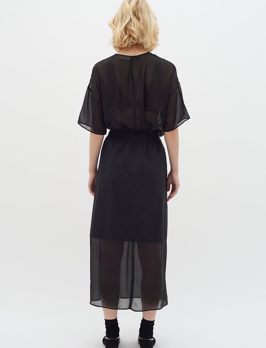 InWear - BurrellIW Skirt - midi nederdele - black - 4