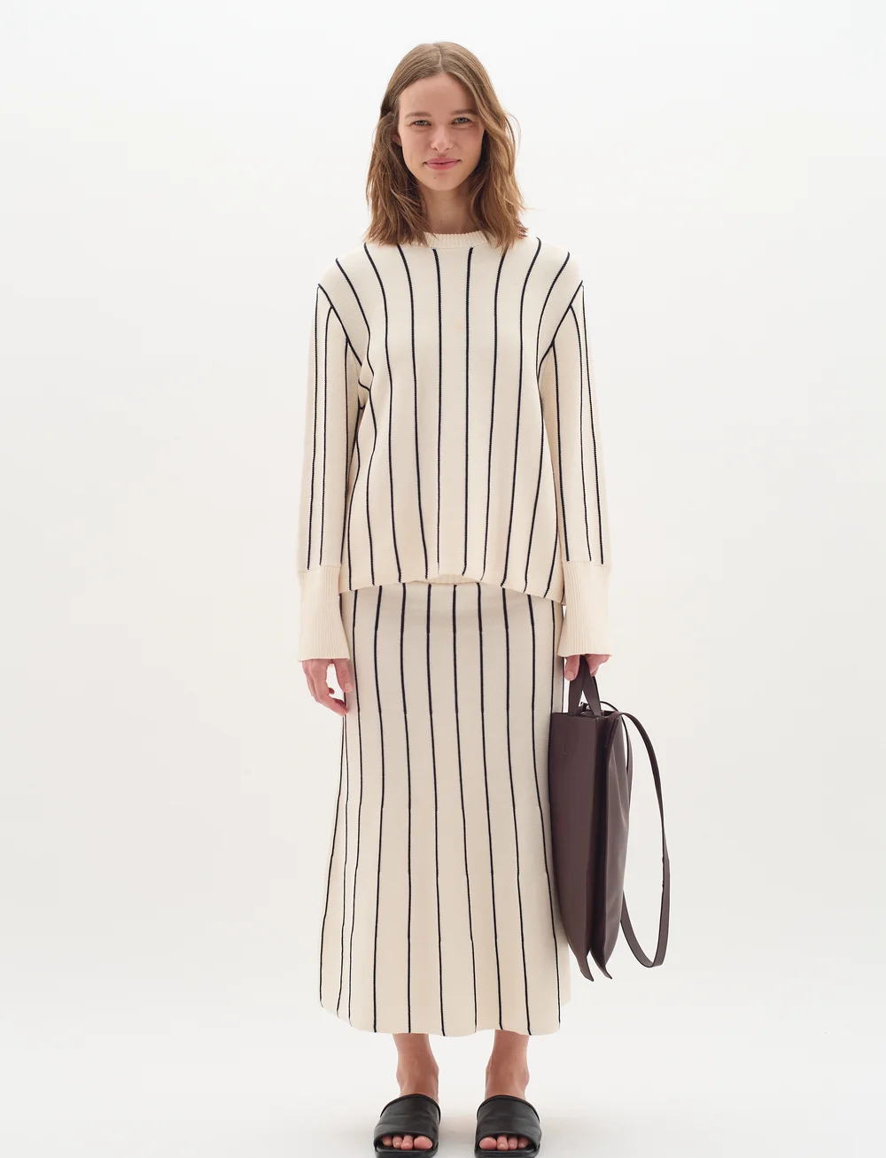 InWear - PaiteIW Skirt - strickröcke - whisper white - 3