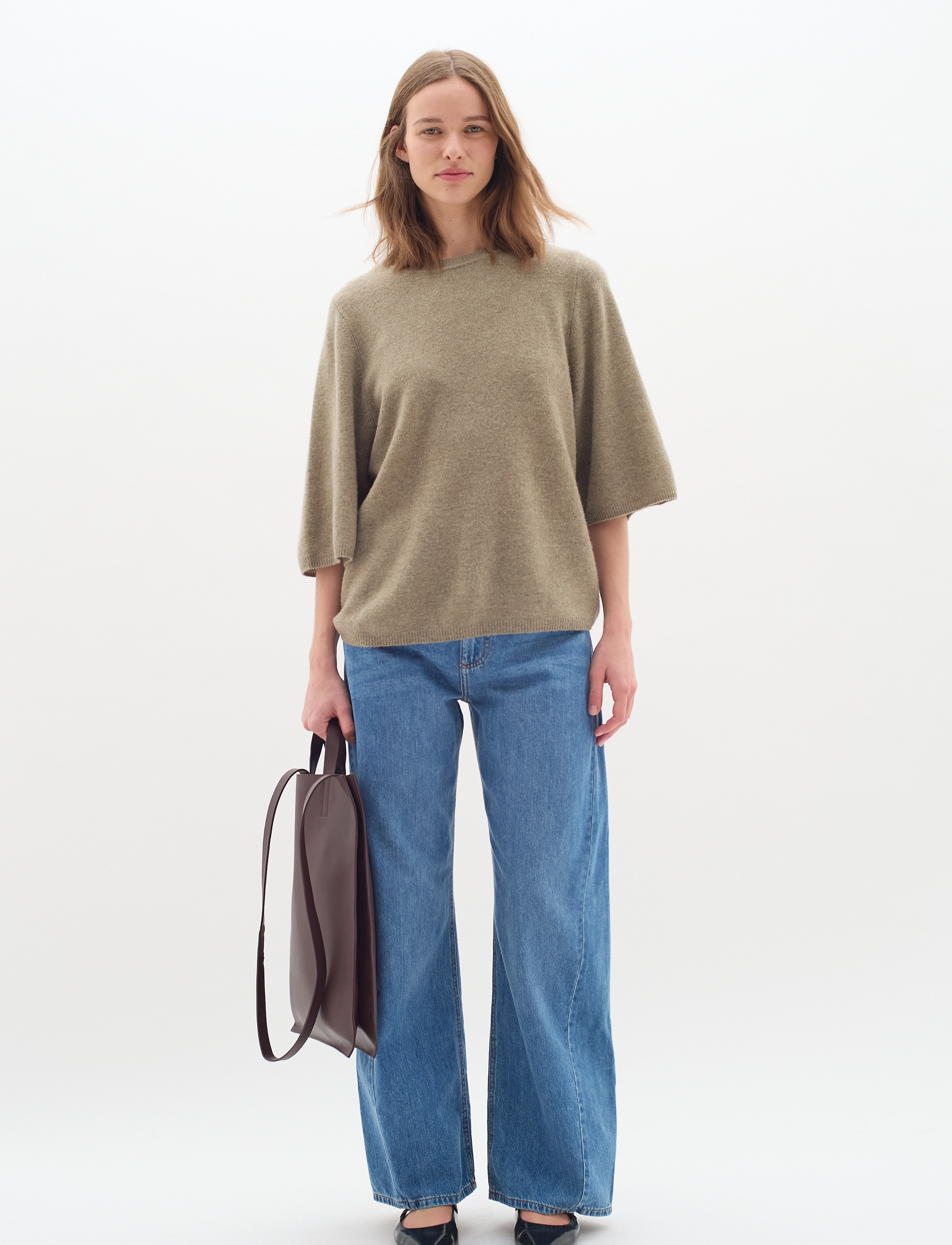 InWear - MonikaIW Oversize Tshirt - pinetree melange - 3