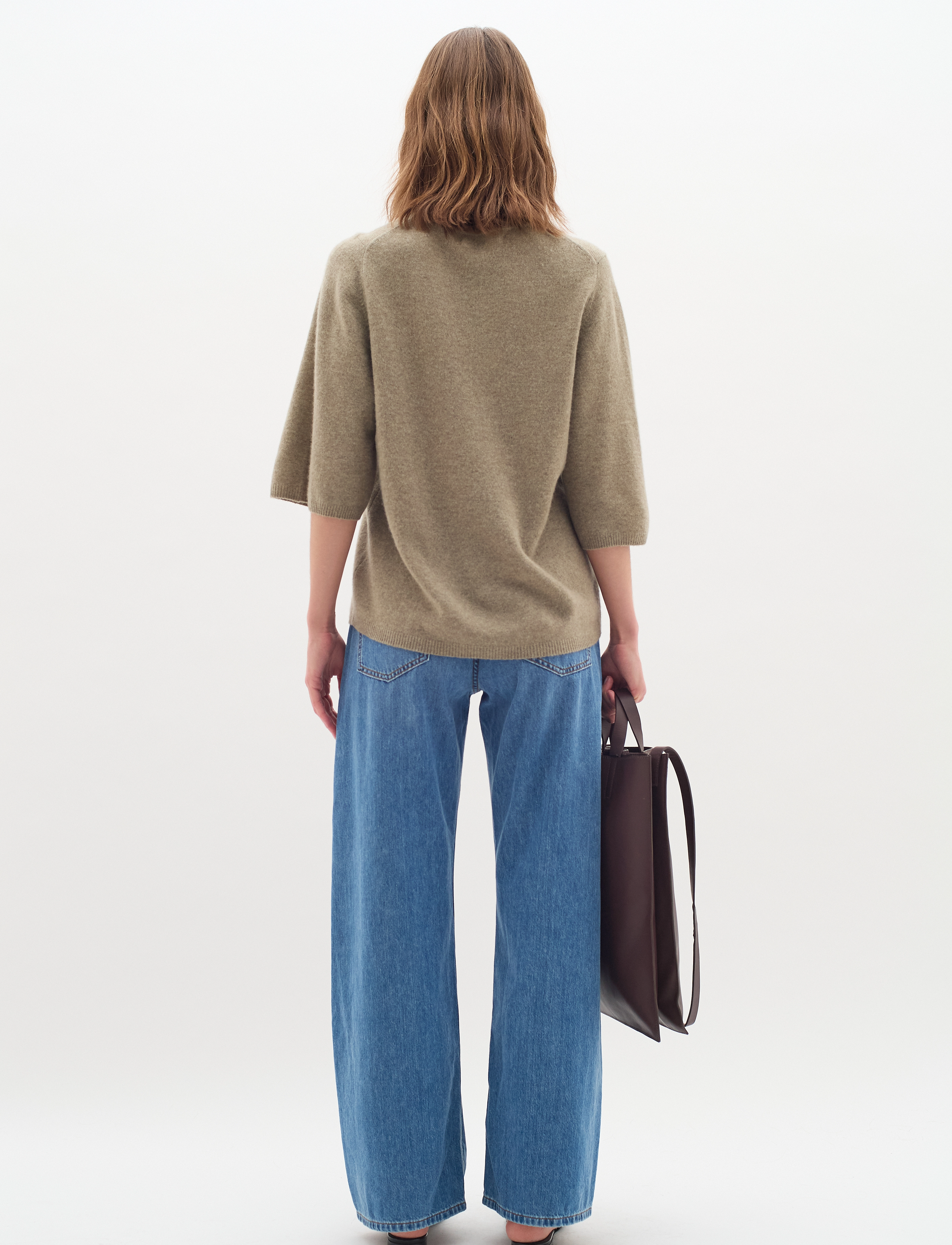 InWear - MonikaIW Oversize Tshirt - pinetree melange - 4