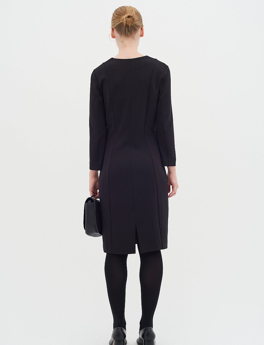 InWear - PannieIW Fitted Dress - fodralklänningar - black - 3