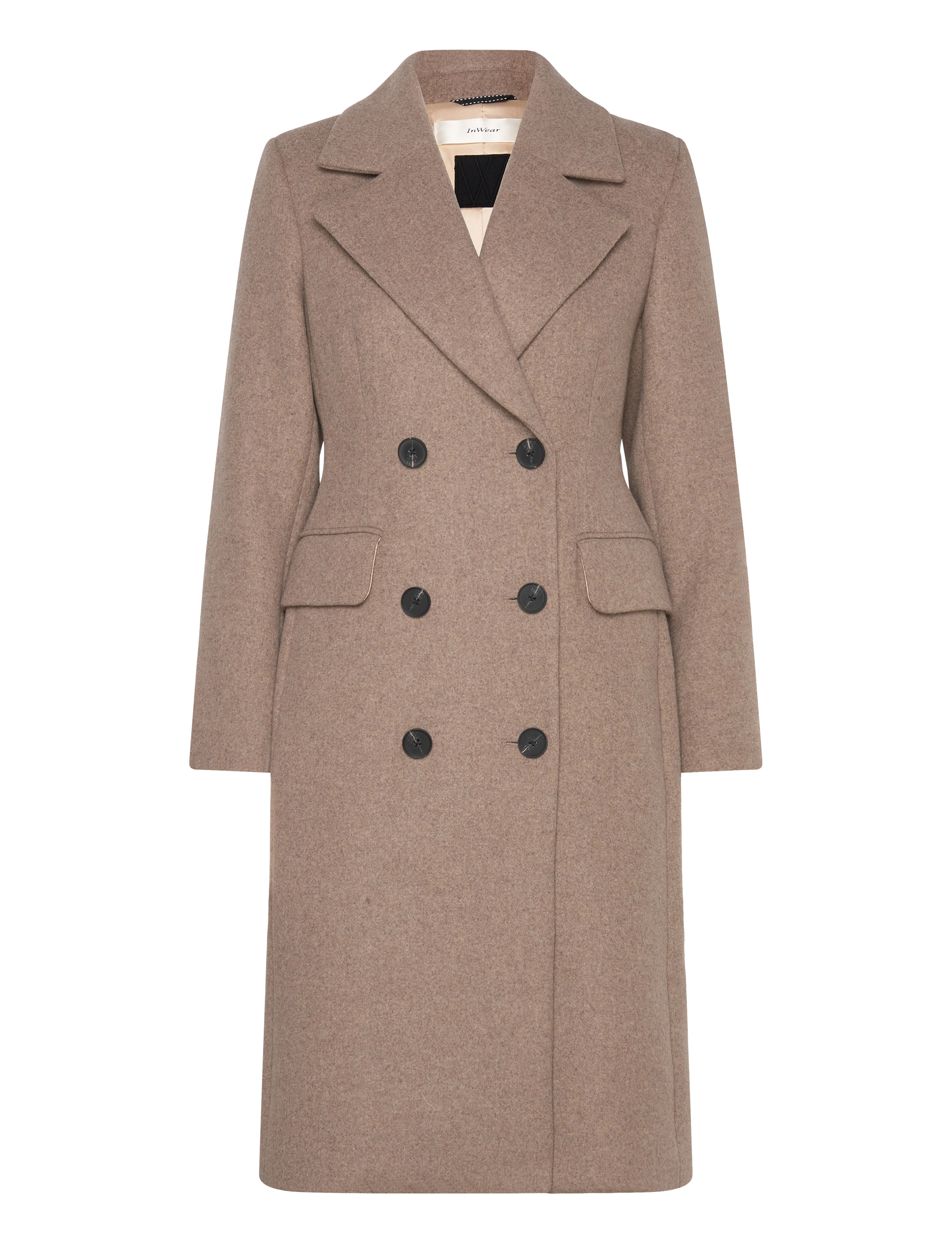 InWear - ThoraIW Lapel Coat - sandy grey melange - 1