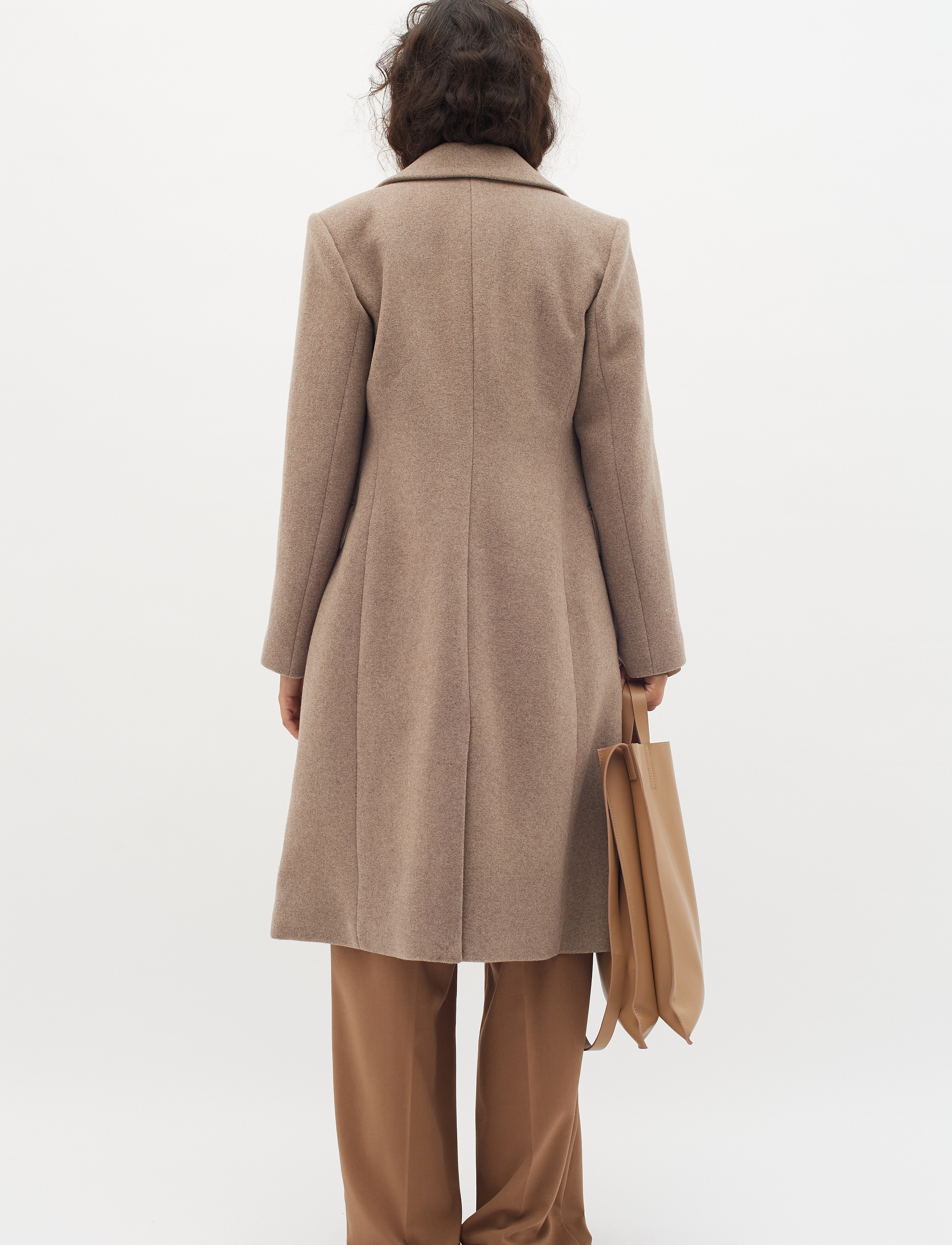InWear - ThoraIW Lapel Coat - sandy grey melange - 4