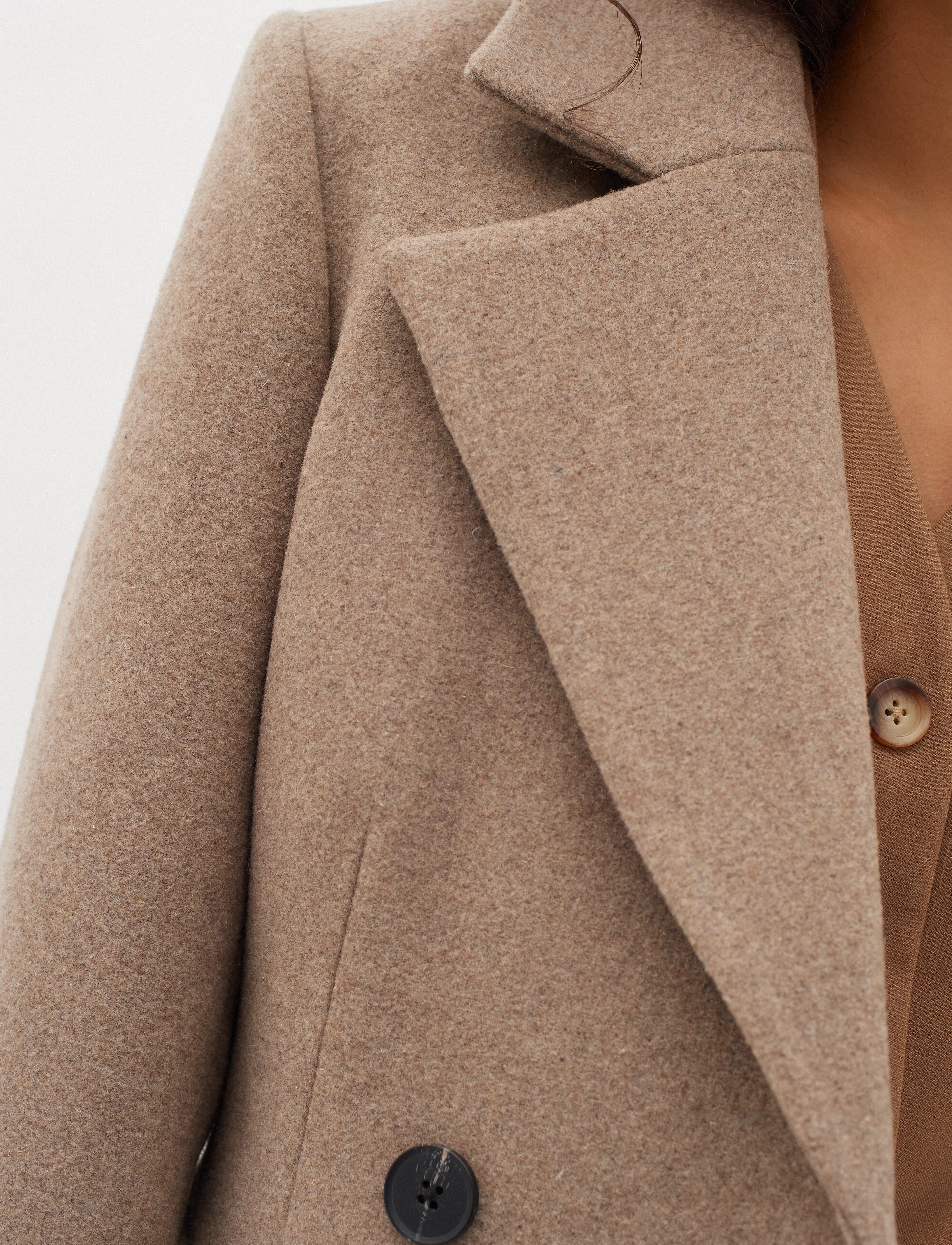 InWear - ThoraIW Lapel Coat - sandy grey melange - 5