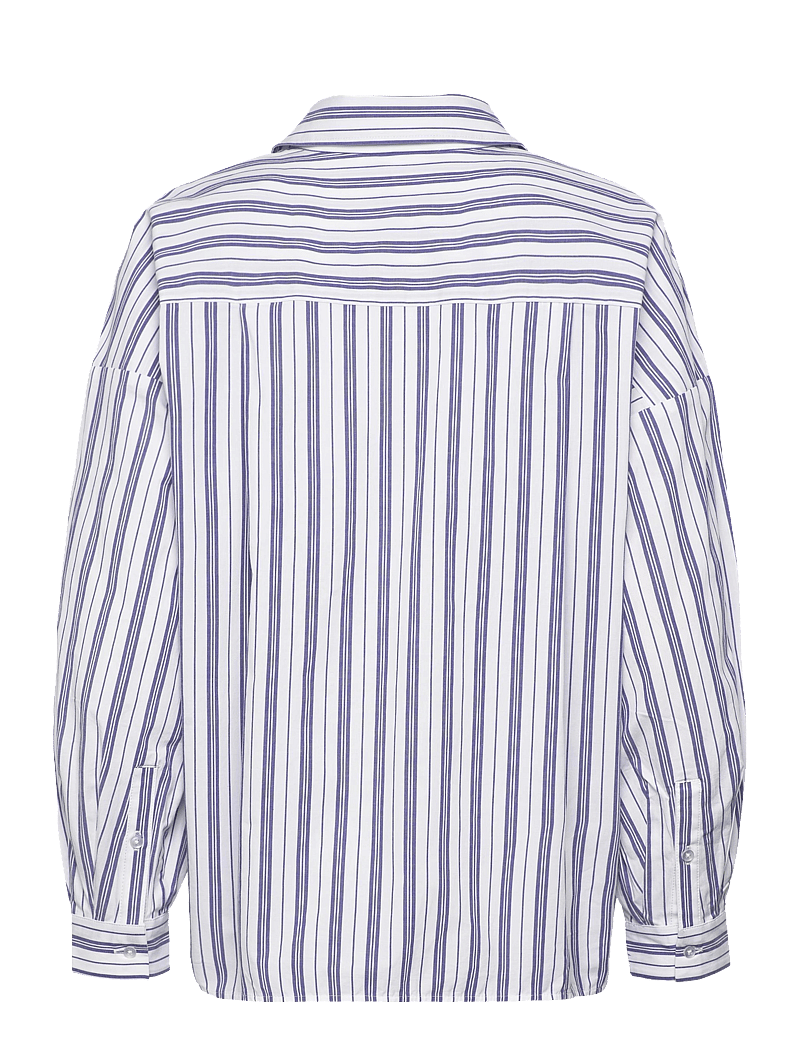 InWear - LulaIW Blouse - pikkade varrukatega särgid - blue narrow stripe - 2
