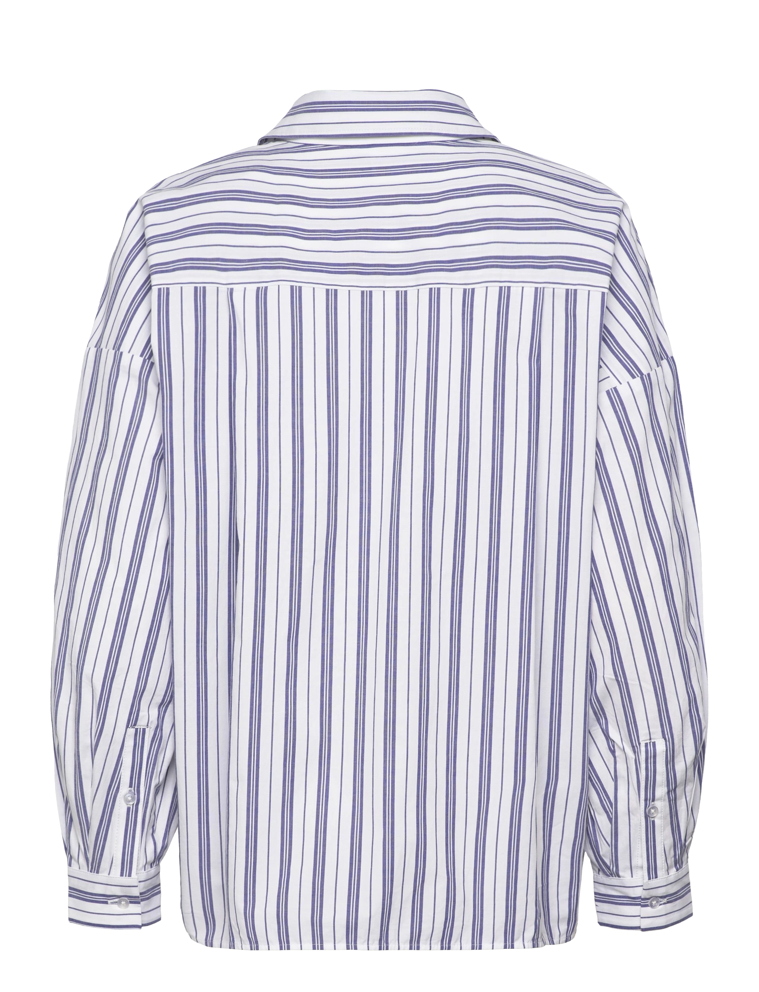 InWear - LulaIW Blouse - overhemden met lange mouwen - blue narrow stripe - 2