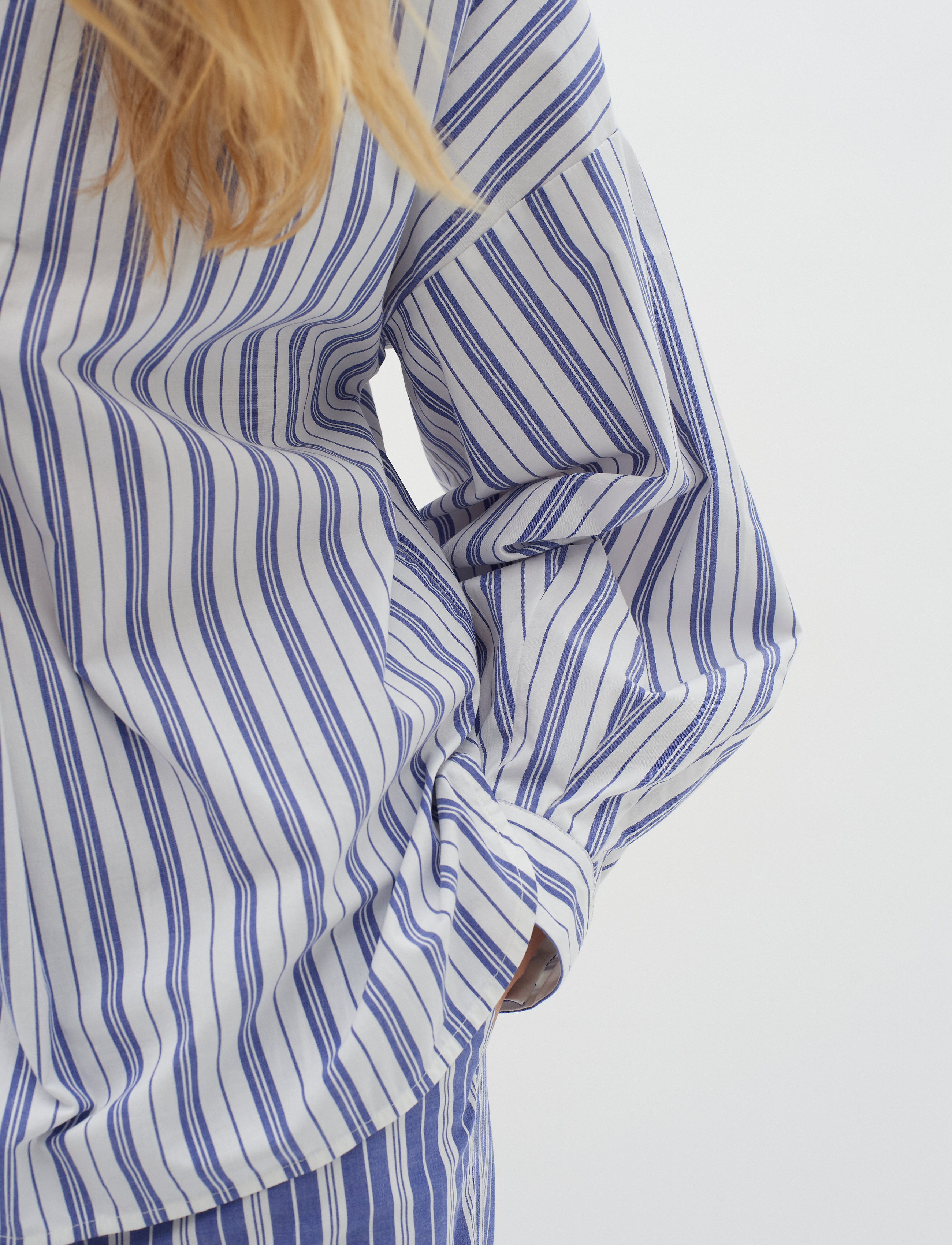 InWear - LulaIW Blouse - overhemden met lange mouwen - blue narrow stripe - 3