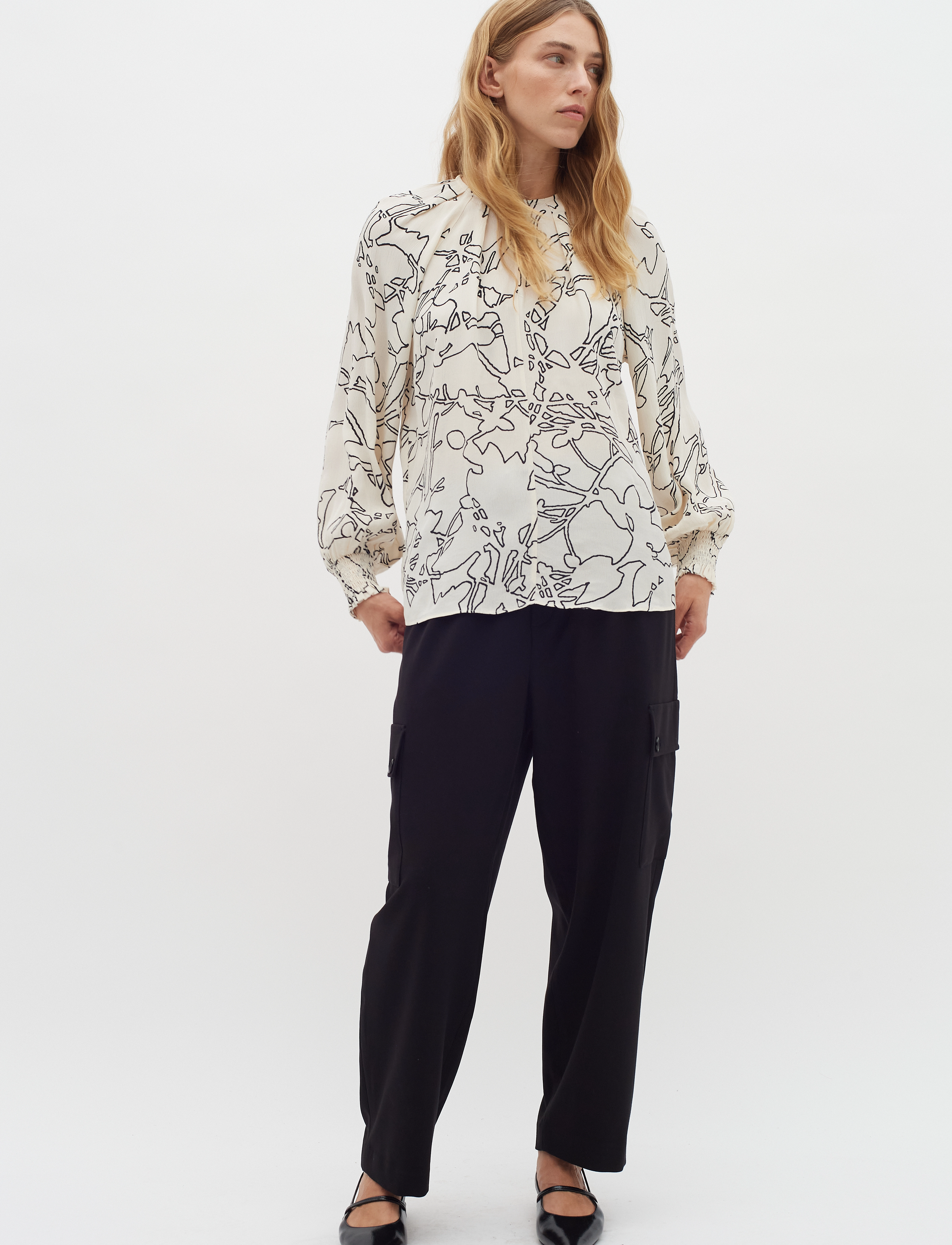 InWear - TeoneIW Pant - festtøj til outletpriser - black - 3