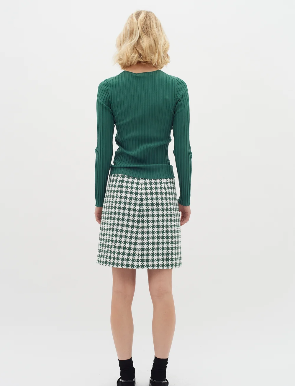 InWear - TheiaIW Skirt - korte nederdele - hunter green - 4