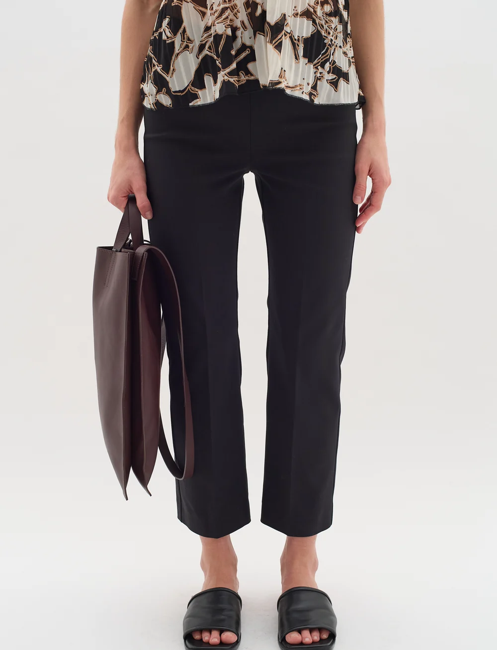 InWear - ZiggiIW Kickflare Pant - habitbukser - black - 0