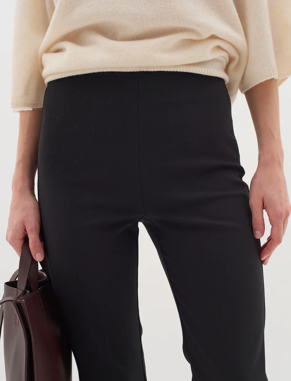 InWear - ZiggiIW Kickflare Pant - habitbukser - black - 5